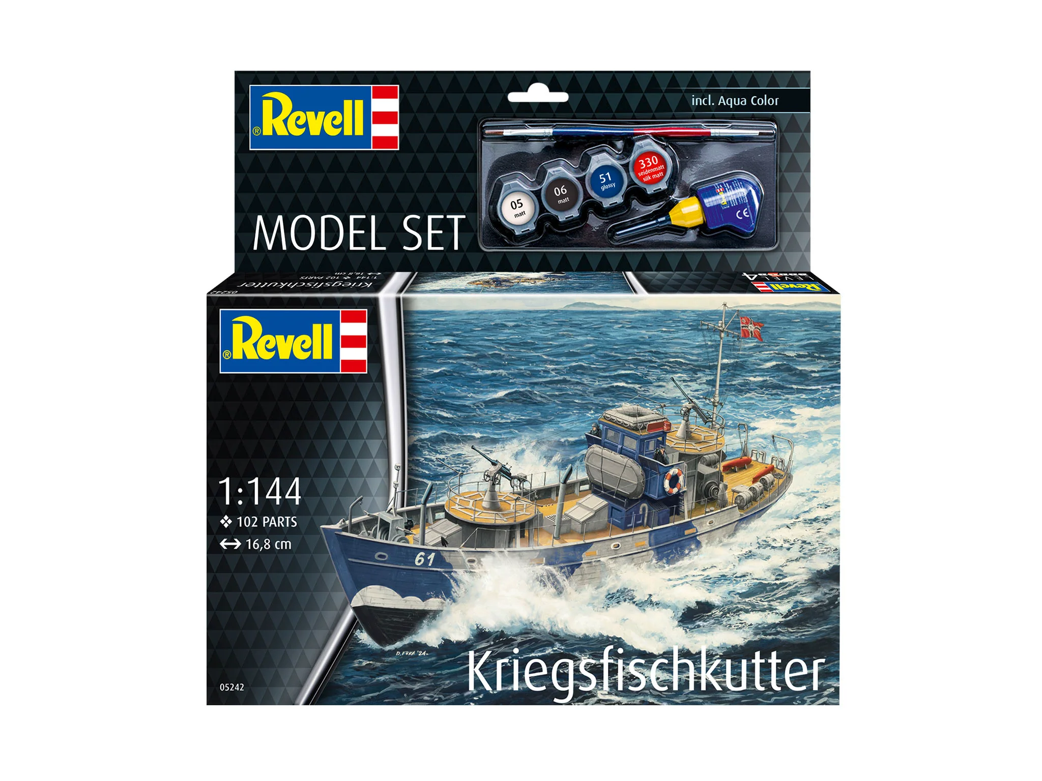 65242 Model Set KFK (Kriegsfischkutter) Model Kit - Image 8