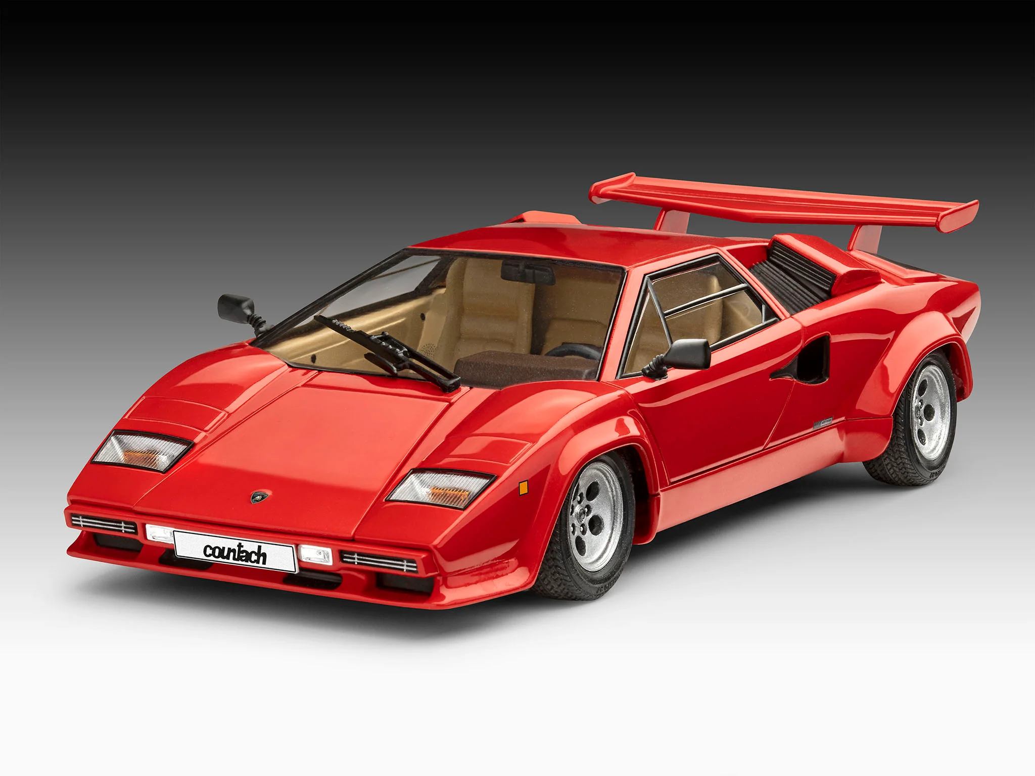 67730 Model Set Lamborghini Countach LP500S Model Kit - Image 3
