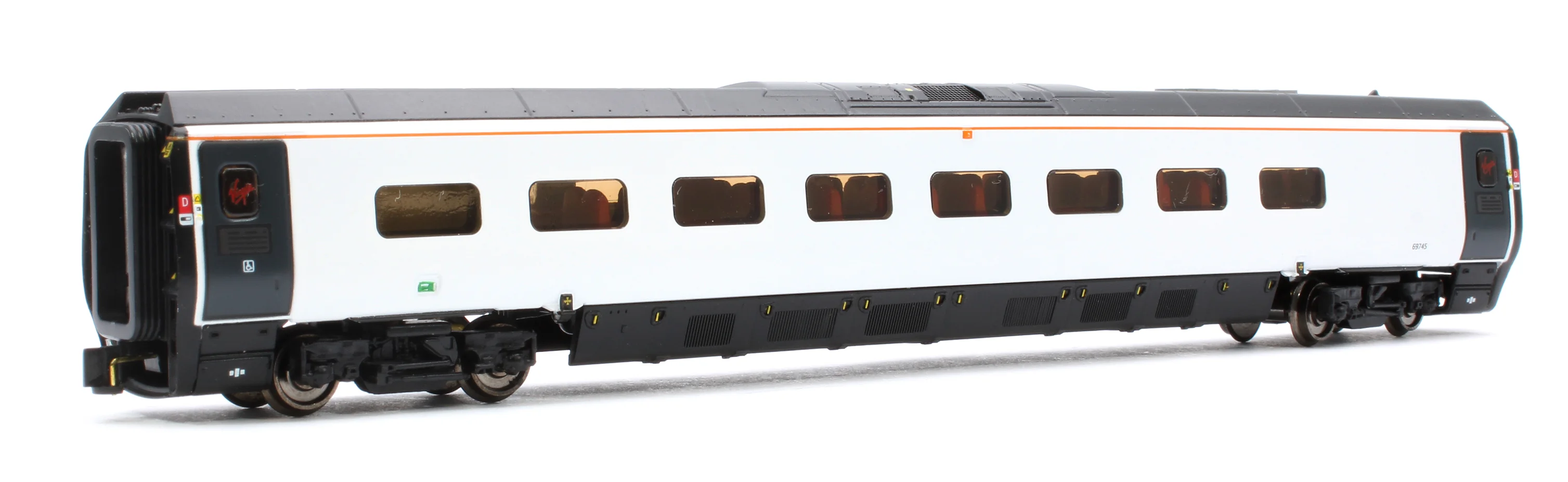 Class 390 045 "Virgin Pride" 9 Car Pendolino in Virgin Flowing Silk Rainbow livery - Image 5
