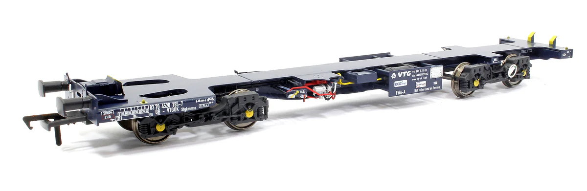 Ecofret FWA Container Flat Triple Set - GBR blue (no Ecofret branding) - Image 3