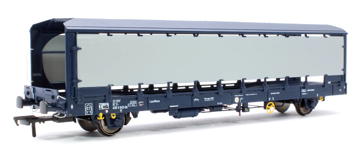 IPA Car Carriers Groupe CAT blue - Covered - (Four Pack) - Image 3