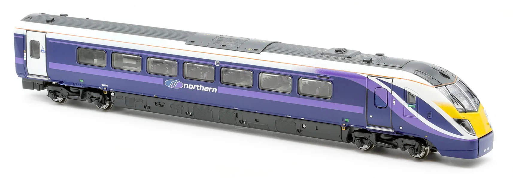 RT-N-180-FNB-601B-DCC Class 180 - First Northern 'Barbie' livery (N/2mm) 5-car DMU - DCC Sound - Image 2