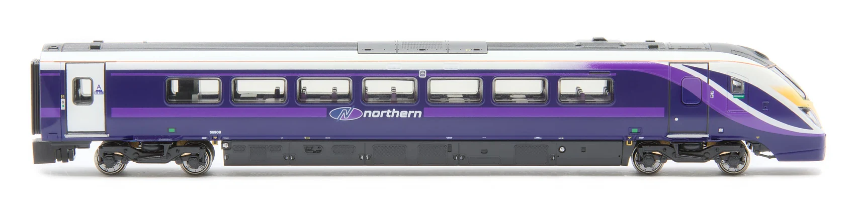 RT-N-180-FNB-601B-DCC Class 180 - First Northern 'Barbie' livery (N/2mm) 5-car DMU - DCC Sound - Image 3