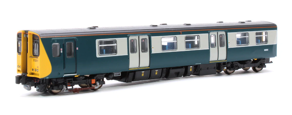 RT-N-313-343-DCC Class 313201 Modern Southern Heritage Blue/Grey Livery 3 Car Set (DCC Sound) - Image 9