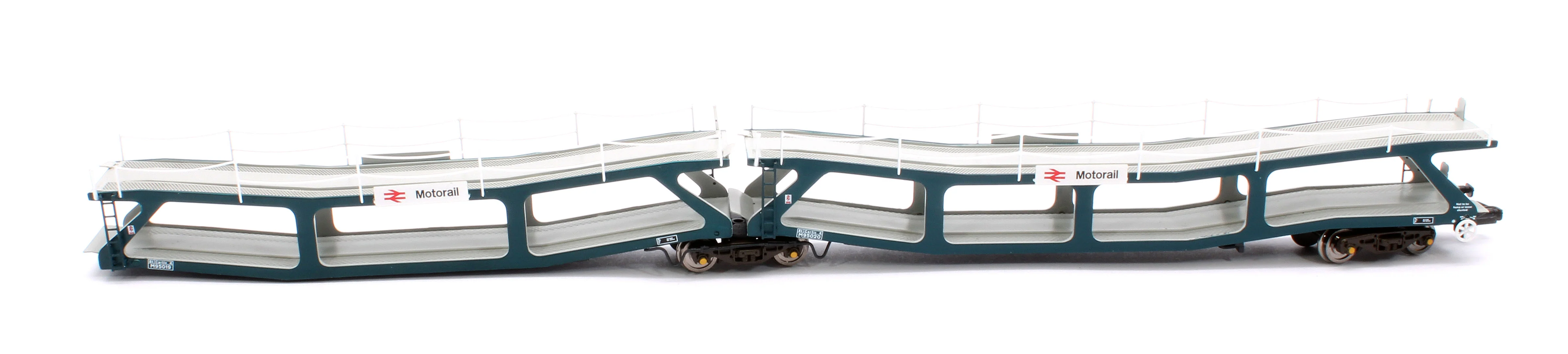 RT-N-CAR4-101B Quad Set Cartic-4 Car Carrier - BR Motorail Blue (Set B) - Image 6