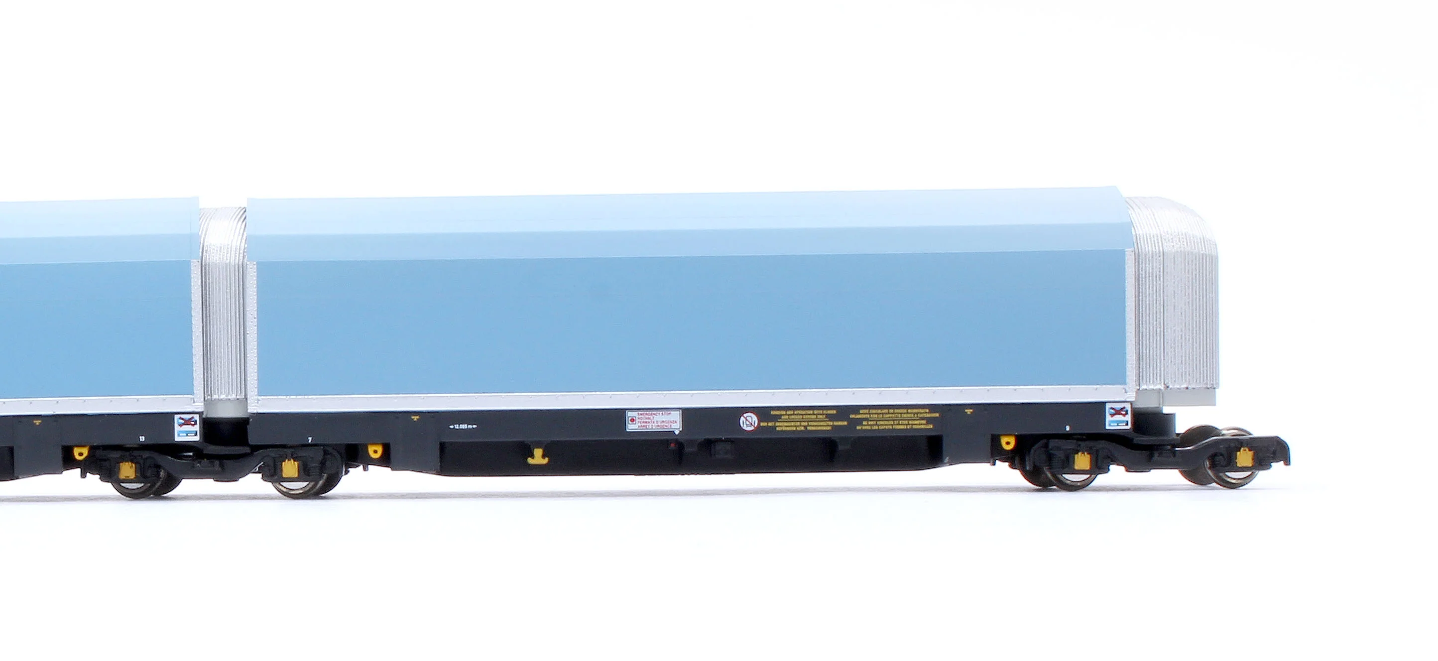RT-N-WIA-201B N/2mm 5-car Arbel WIA car carrier with RfD squadron branding. Wagon number 85 70 4971 022-4 - Image 7