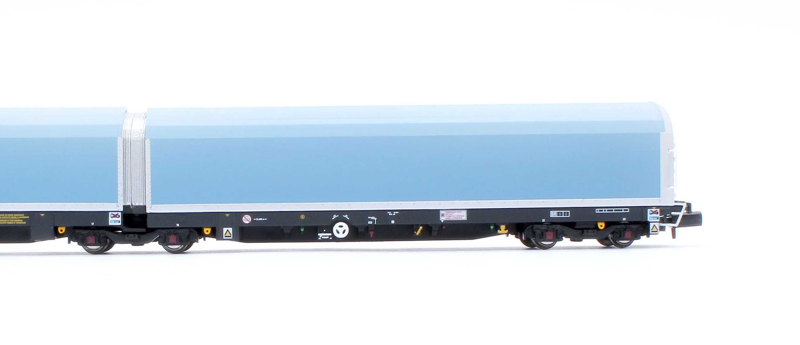 N/2mm 5-car Arbel WIA car carrier with DB Schenker branding. Wagon number 85 70 4971 015-8 - Image 9