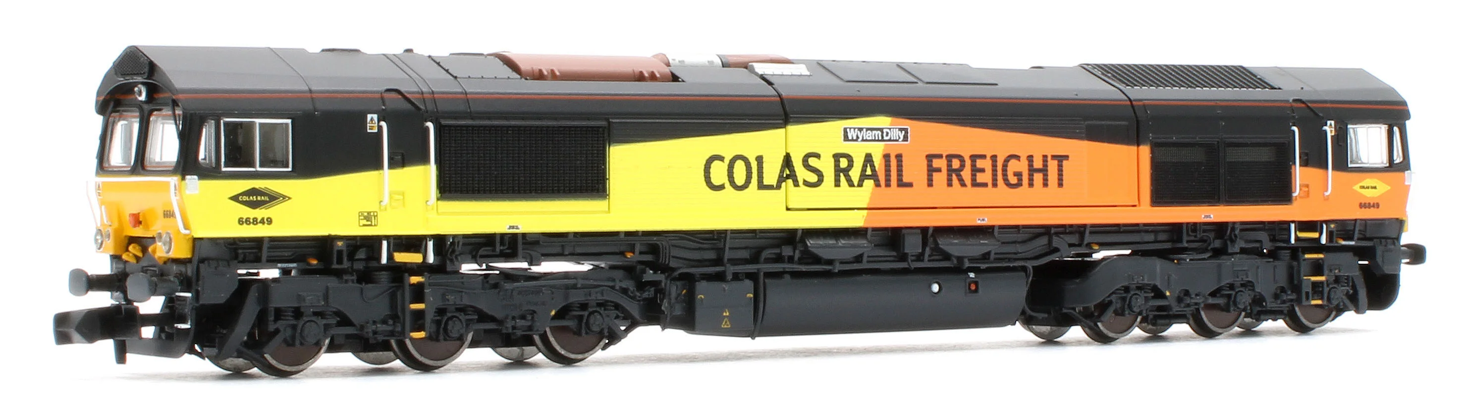 RT-N66-CO-849 Class 66 66849 'Wylam Dilly' Colas Diamond Logo Diesel Locomotive - Image 4