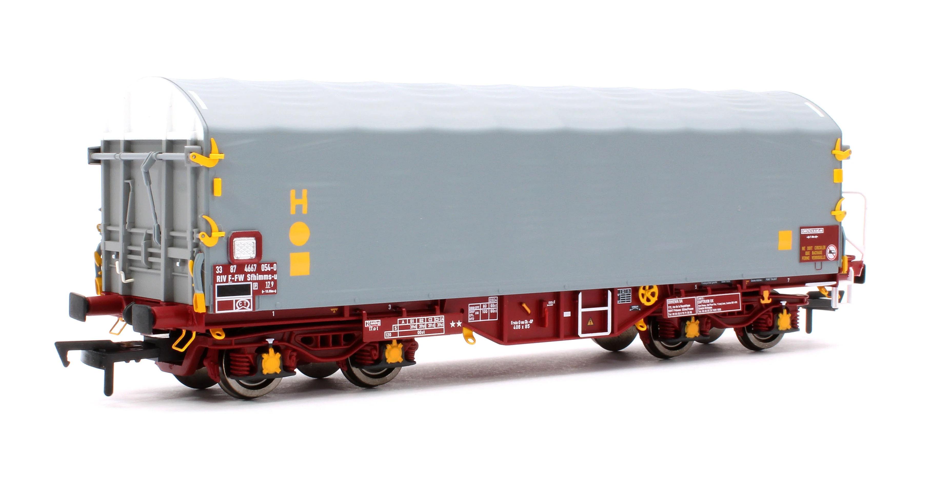IHA Steel Carrier Wagon with H lettering and dot 33 87 4667 054-0 - Image 3