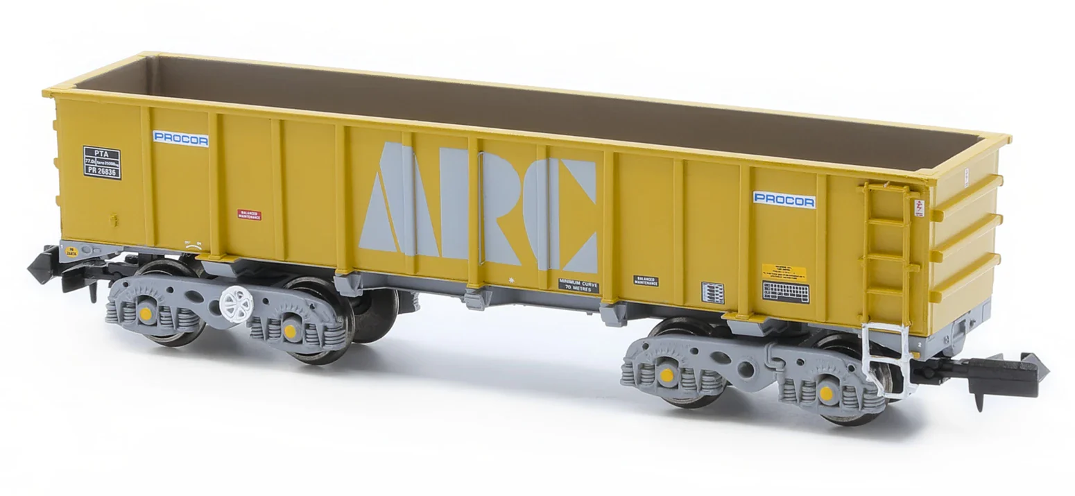 Pack of 5 PTA/JTA/JUA Aggregate Tippler Wagons ARC (Outer)