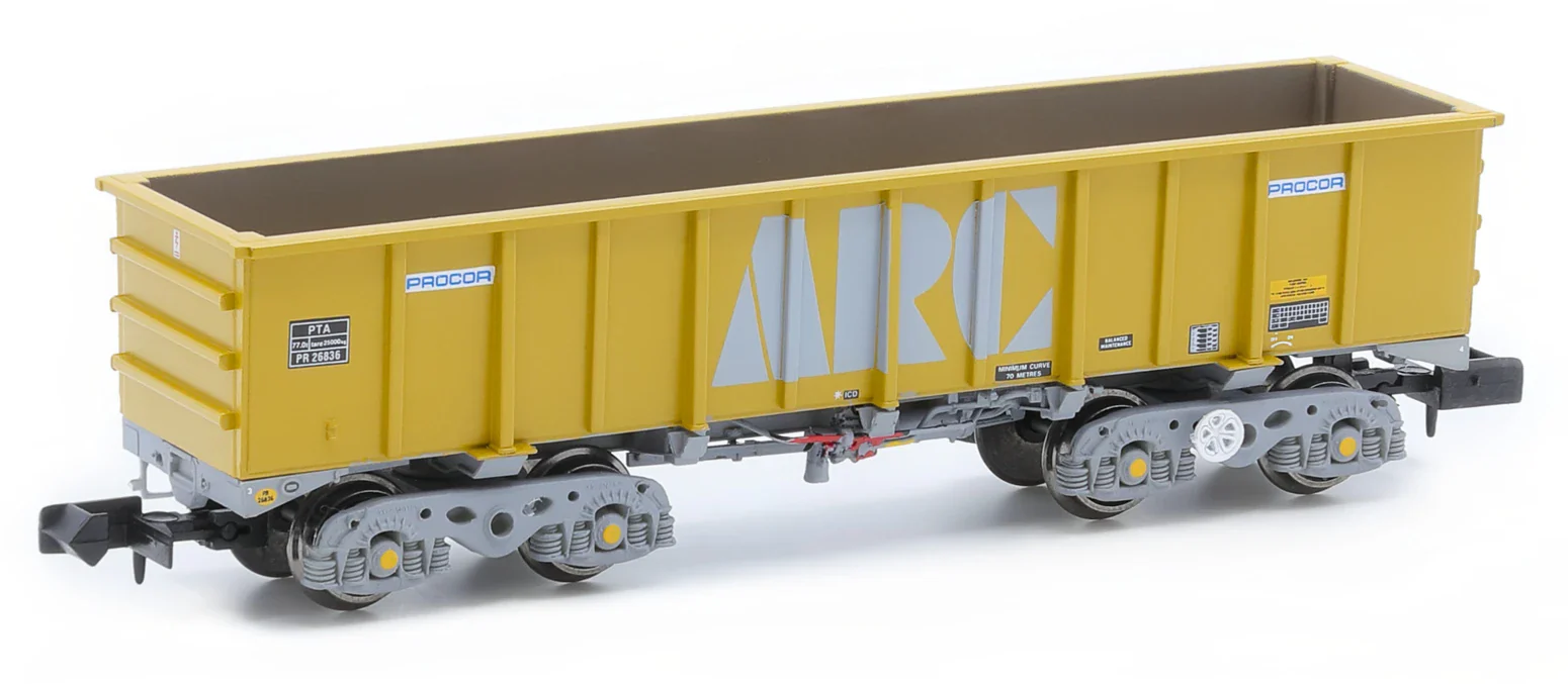 Pack of 5 PTA/JTA/JUA Aggregate Tippler Wagons ARC (Outer) - Image 2