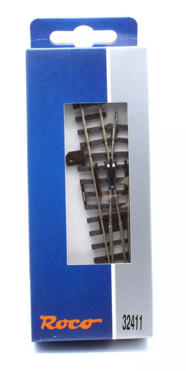 Pre-Owned 32411 HOe Narrow Gauge Right Hand Turnout - Image 2