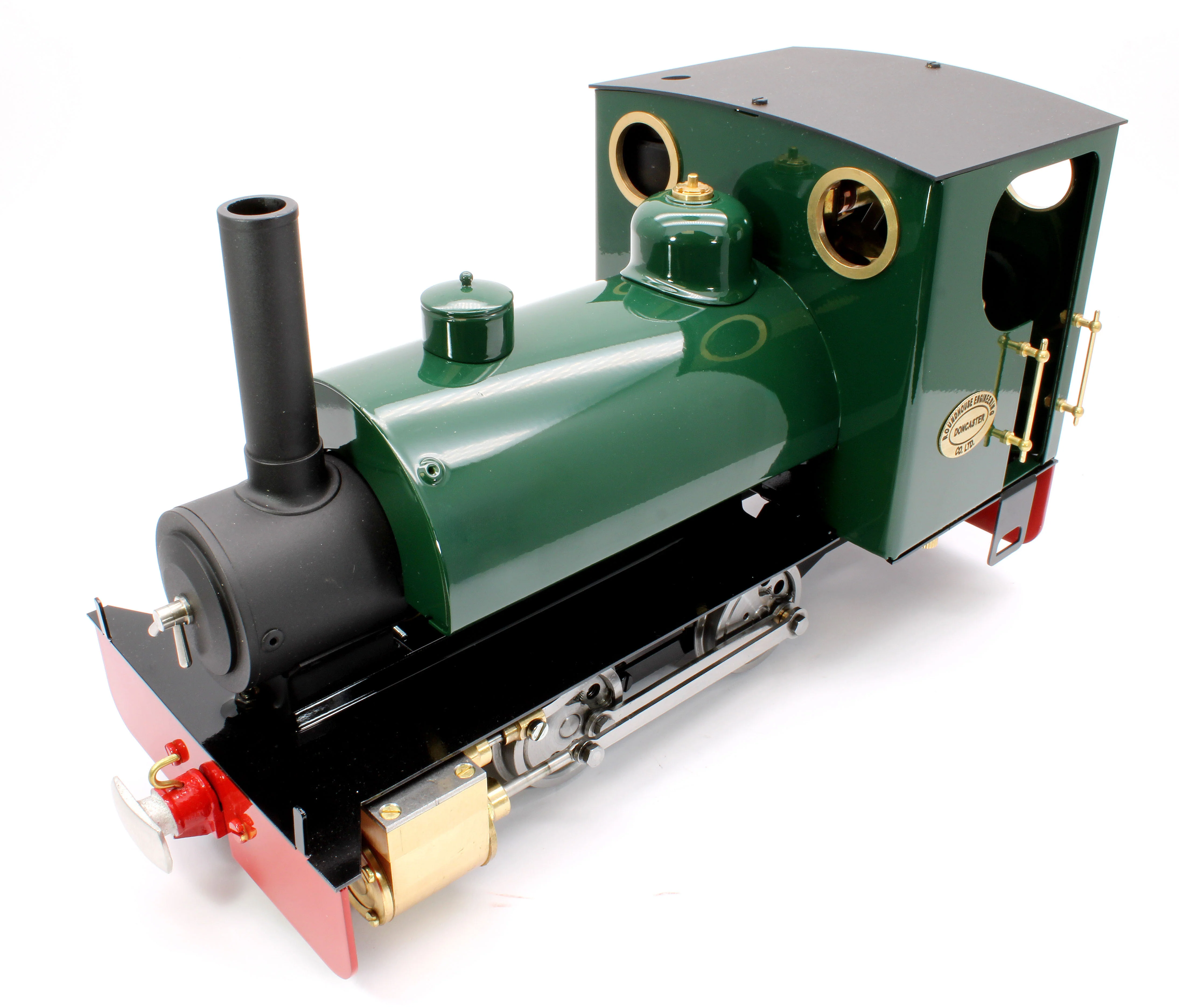0-4-0 Saddle Tank 'Bertie' Deep Brunswick Green (Manual, Uninsulated Wheels) Steam Locomotive - Image 9