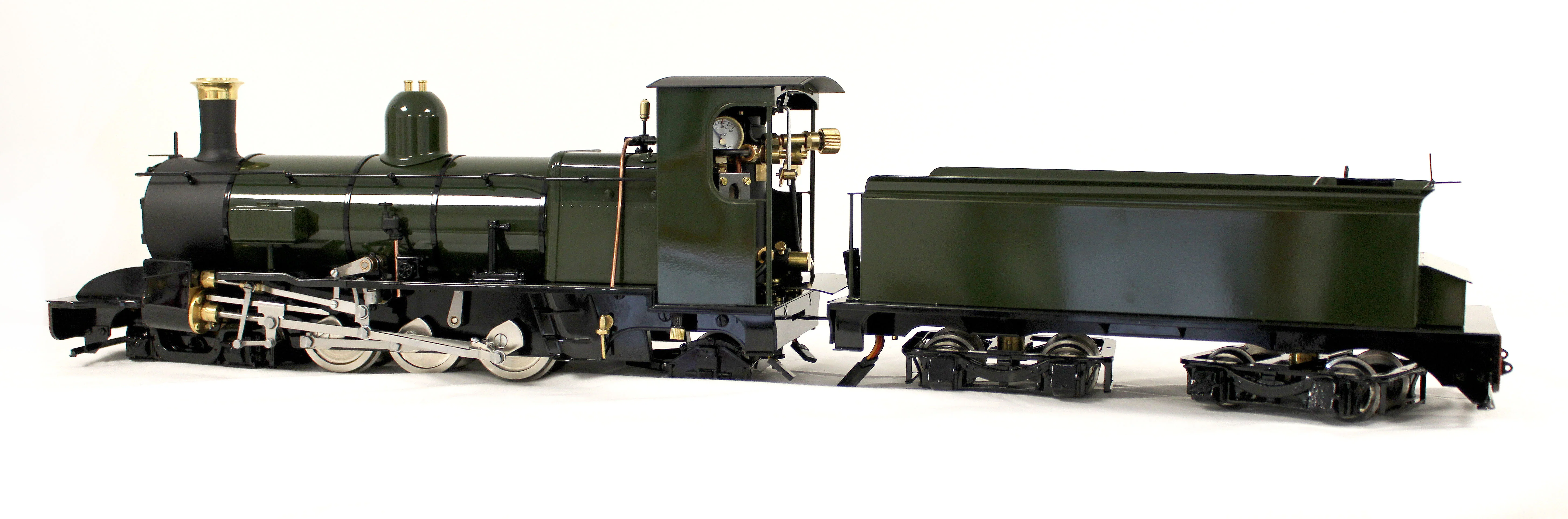 DCCRC-BRONZEGREEN-I Class C 4-6-2 'Darjeeling' Deep Bronze Green (Radio Control, Insulated Wheels) Steam Locomotive - Image 4