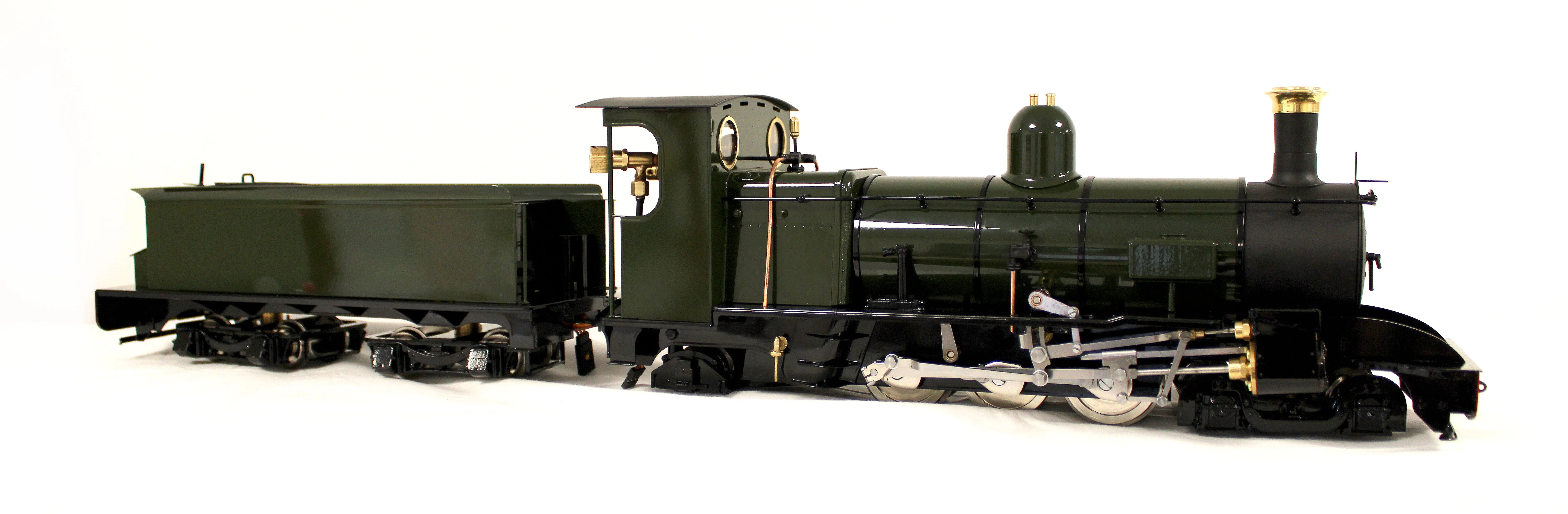 DCCRC-BRONZEGREEN-NI Class C 4-6-2 'Darjeeling' Deep Bronze Green (Radio Control, Uninsulated Wheels) Steam Locomotive - Image 8