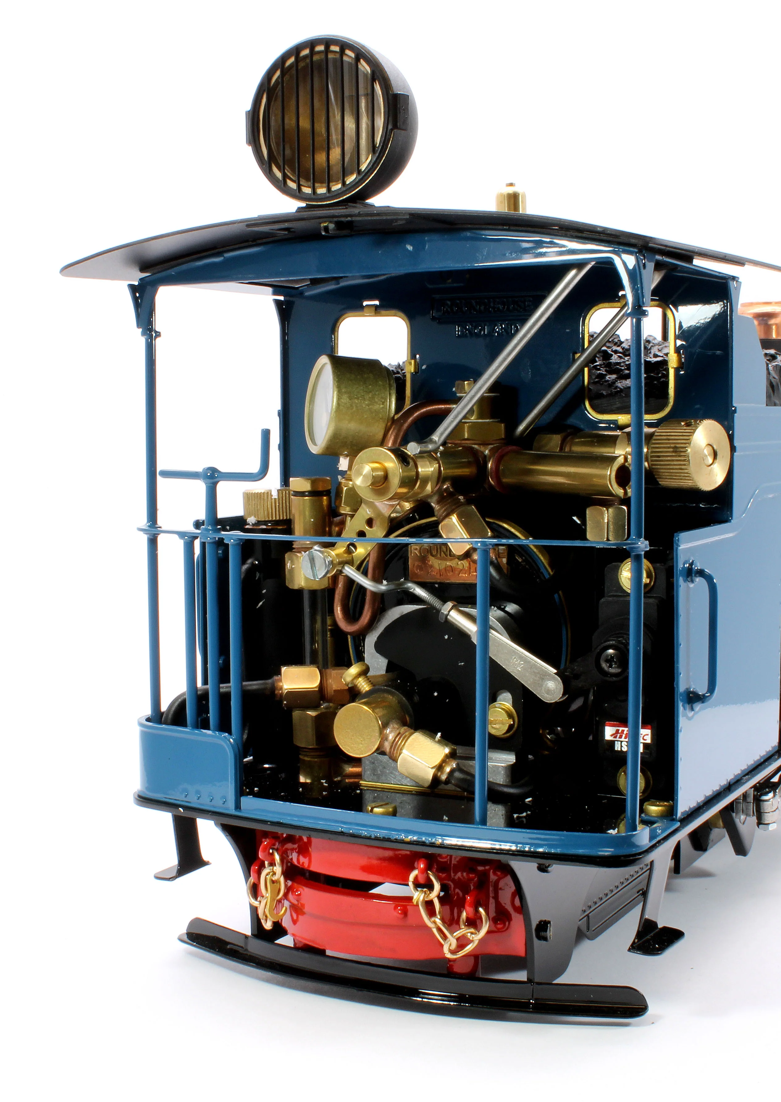 Class B 0-4-0 Saddle Tank Engine 'Darjeeling' Darjeeling Blue (Manual Control, Uninsulated Wheels) Steam Locomotive - Image 7