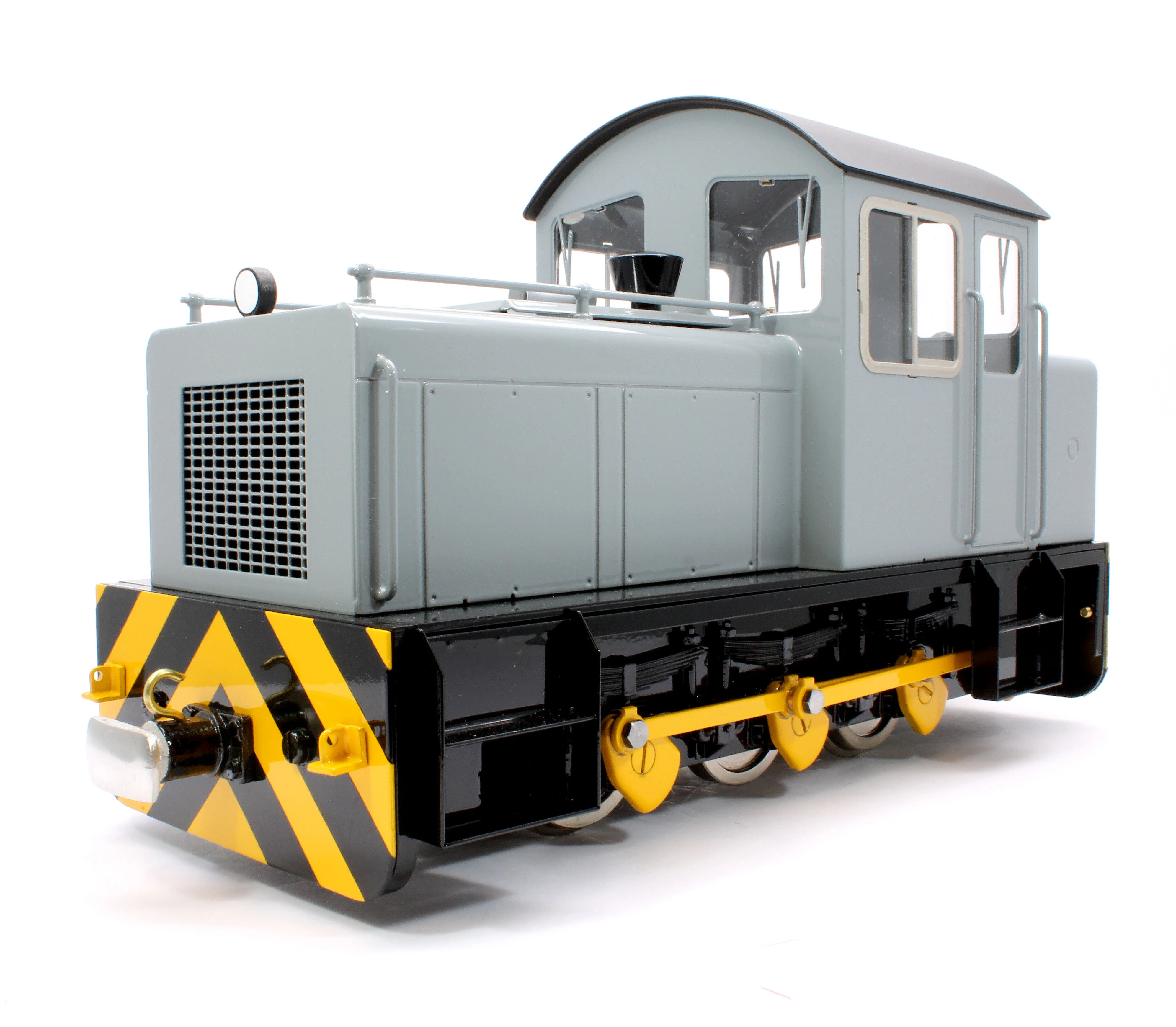 0-6-0 'Harlech Catle MK.1' WD Grey (Radio Control, Insulated Wheels) Diesel Locomotive