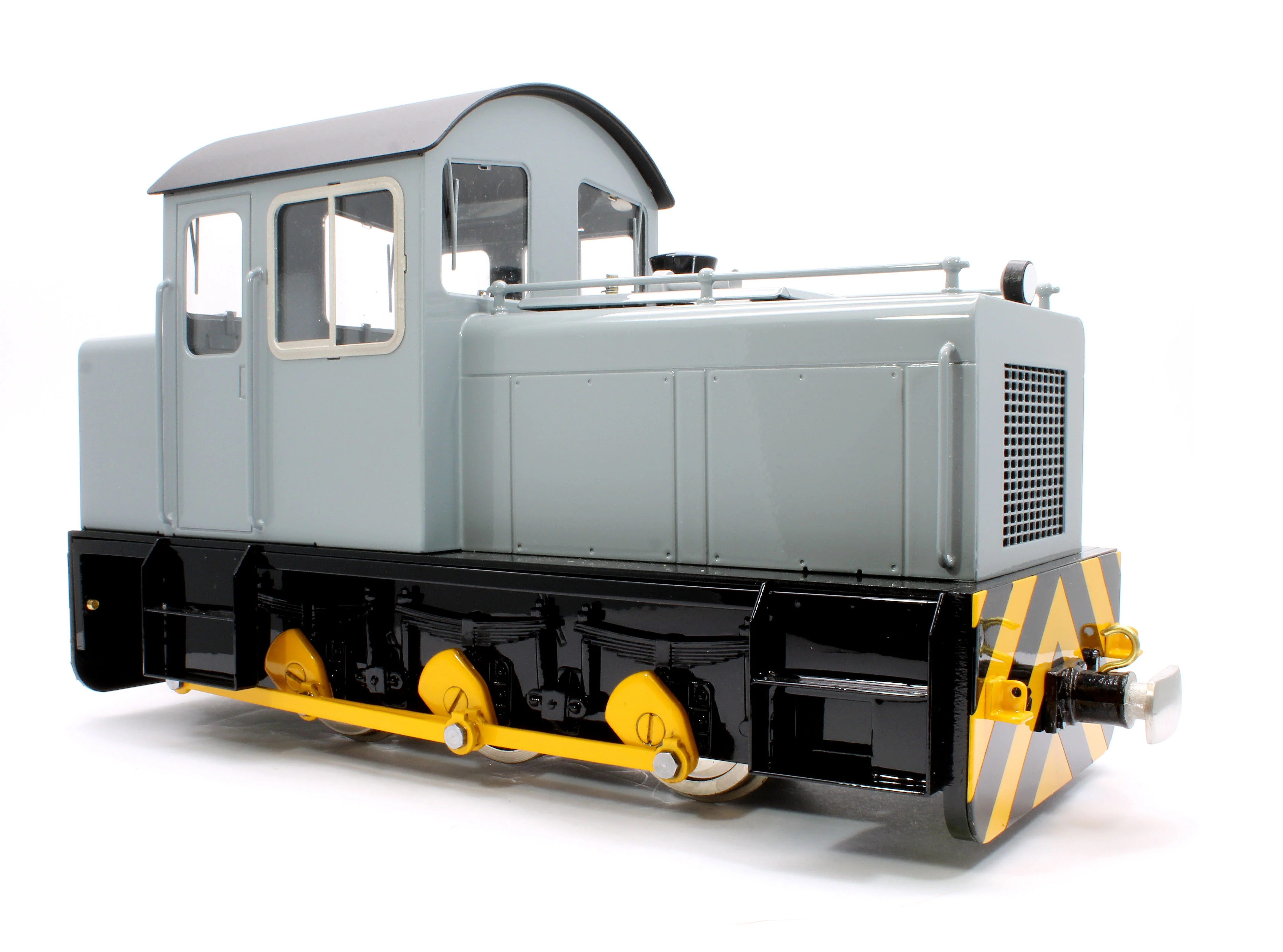 0-6-0 'Harlech Catle MK.1' WD Grey (Radio Control, Insulated Wheels) Diesel Locomotive - Image 6