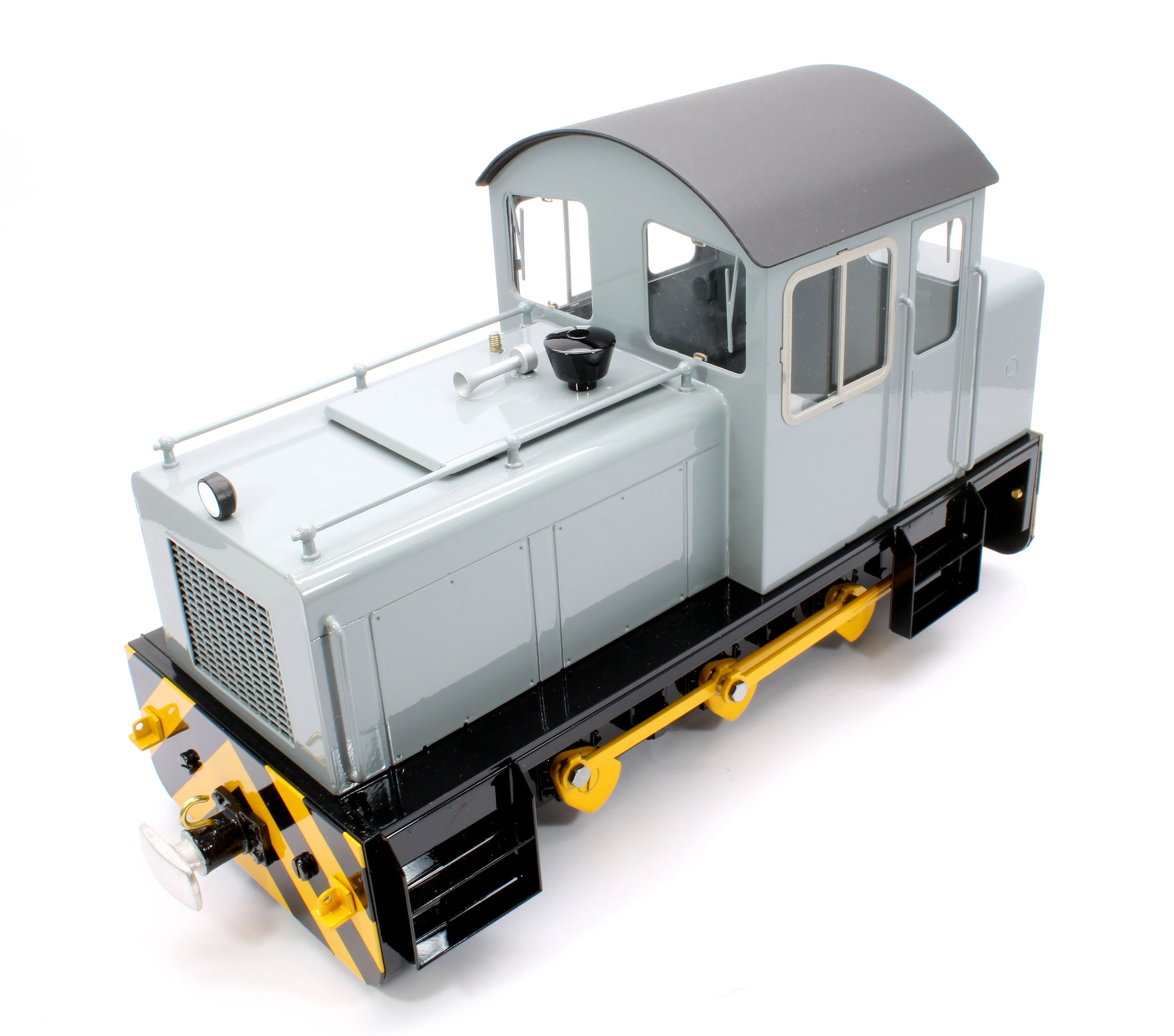 0-6-0 'Harlech Catle MK.1' WD Grey (Radio Control, Insulated Wheels) Diesel Locomotive - Image 9