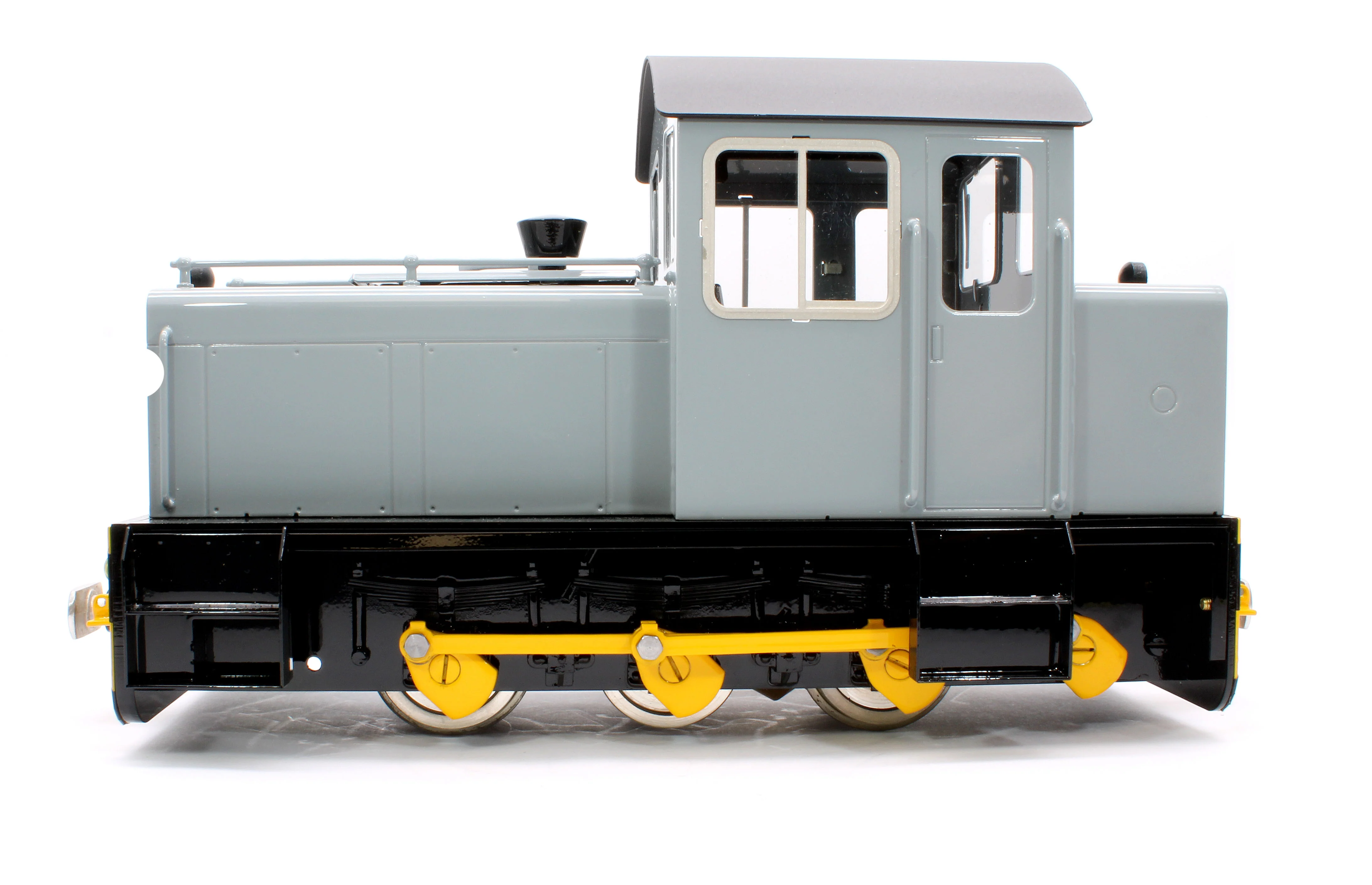 0-6-0 'Harlech Castle MK.1' WD Grey (Radio Control, Insulated Wheels) Diesel Locomotive - With Sound - Image 2