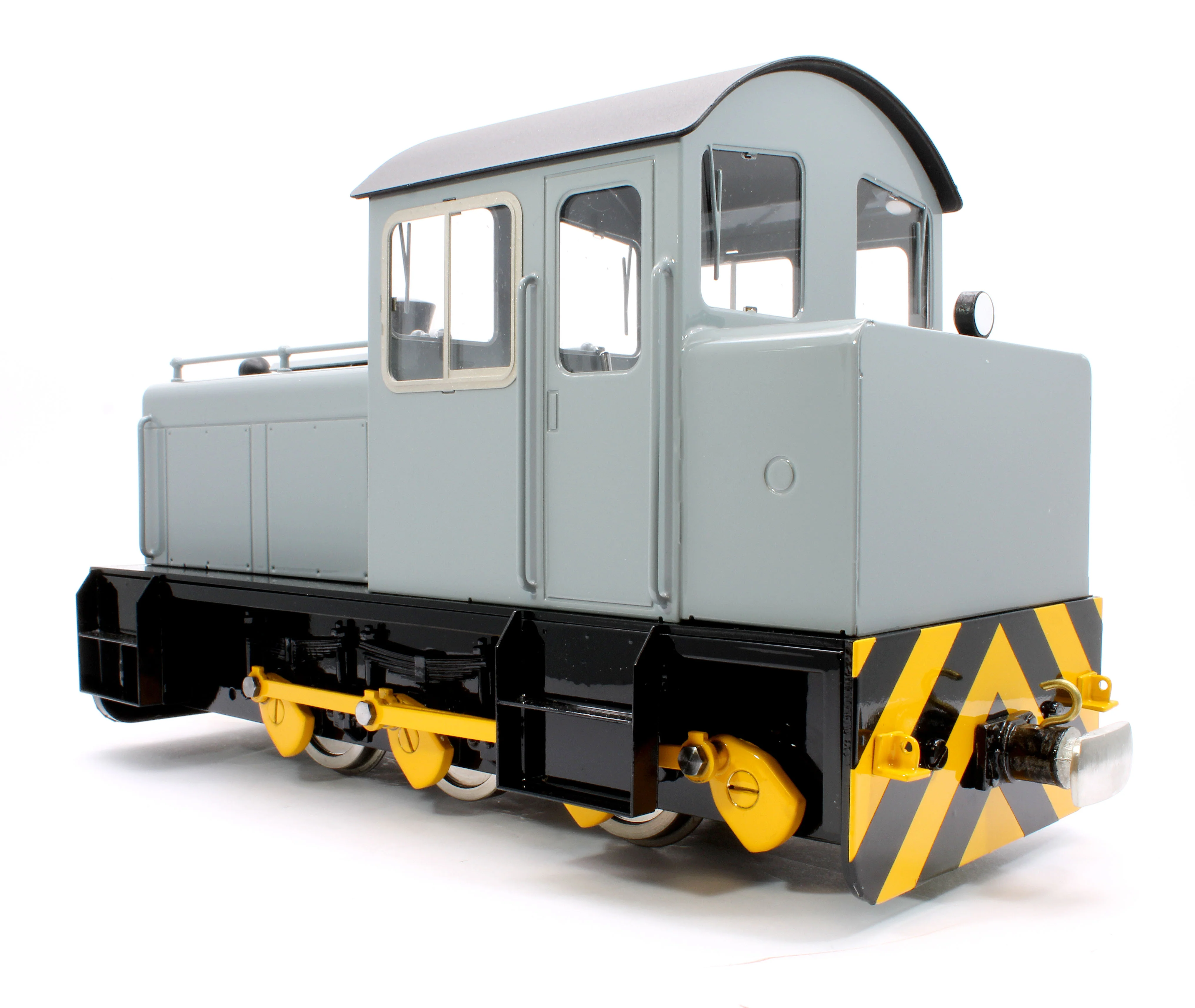 0-6-0 'Harlech Castle MK.1' WD Grey (Radio Control, Insulated Wheels) Diesel Locomotive - With Sound - Image 3