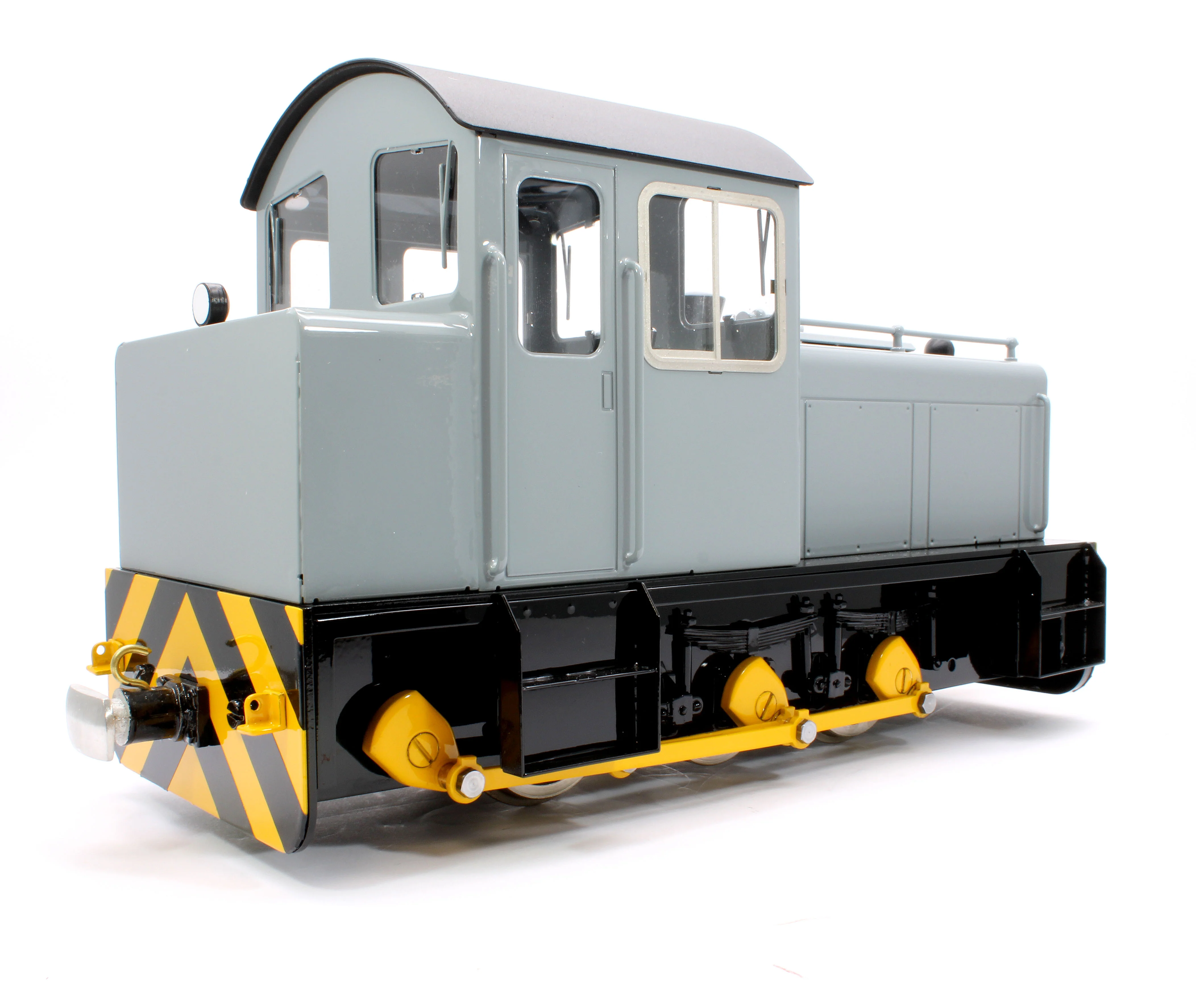 0-6-0 'Harlech Castle MK.1' WD Grey (Radio Control, Insulated Wheels) Diesel Locomotive - With Sound - Image 4