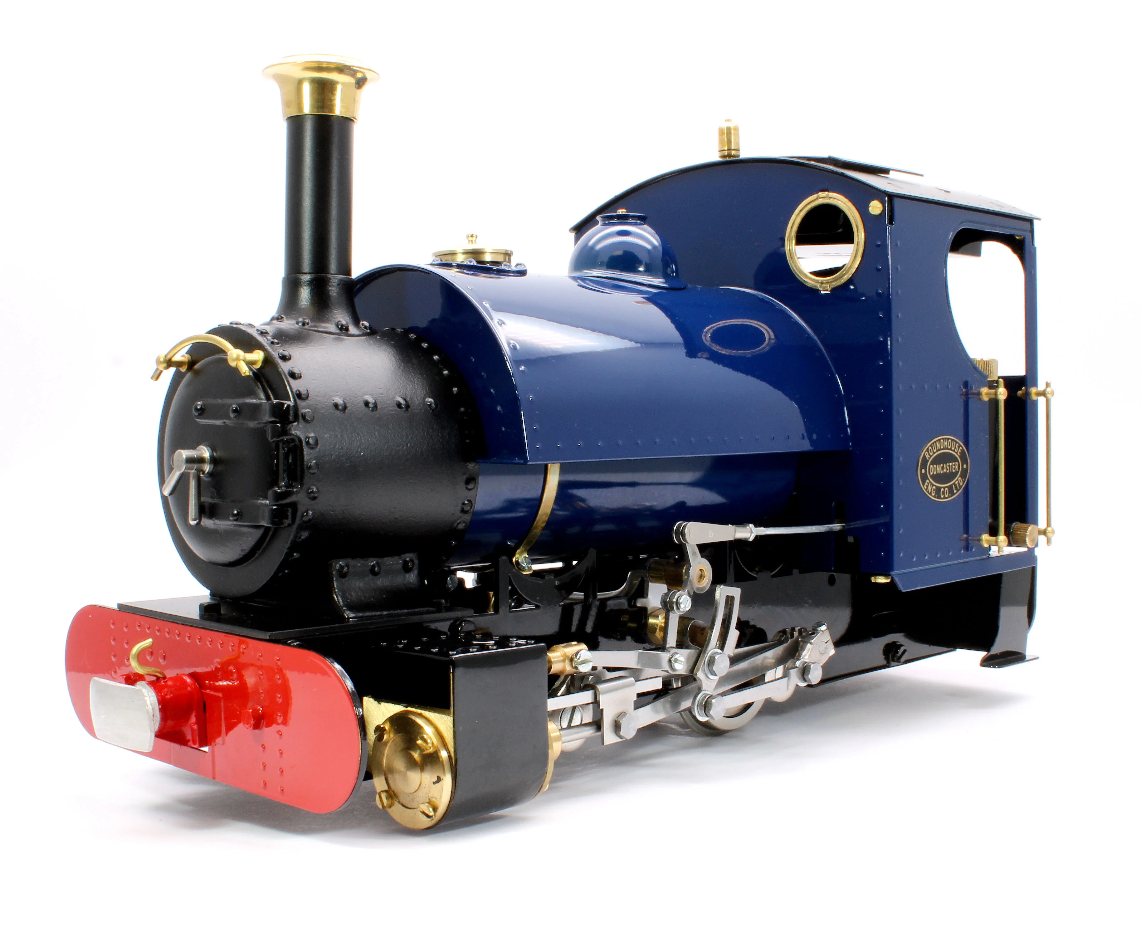 KRC-BLUE-NI 0-4-0 Saddle Tank 'Katie' Blue (Radio Control, Uninsulated Wheels) Steam Locomotive
