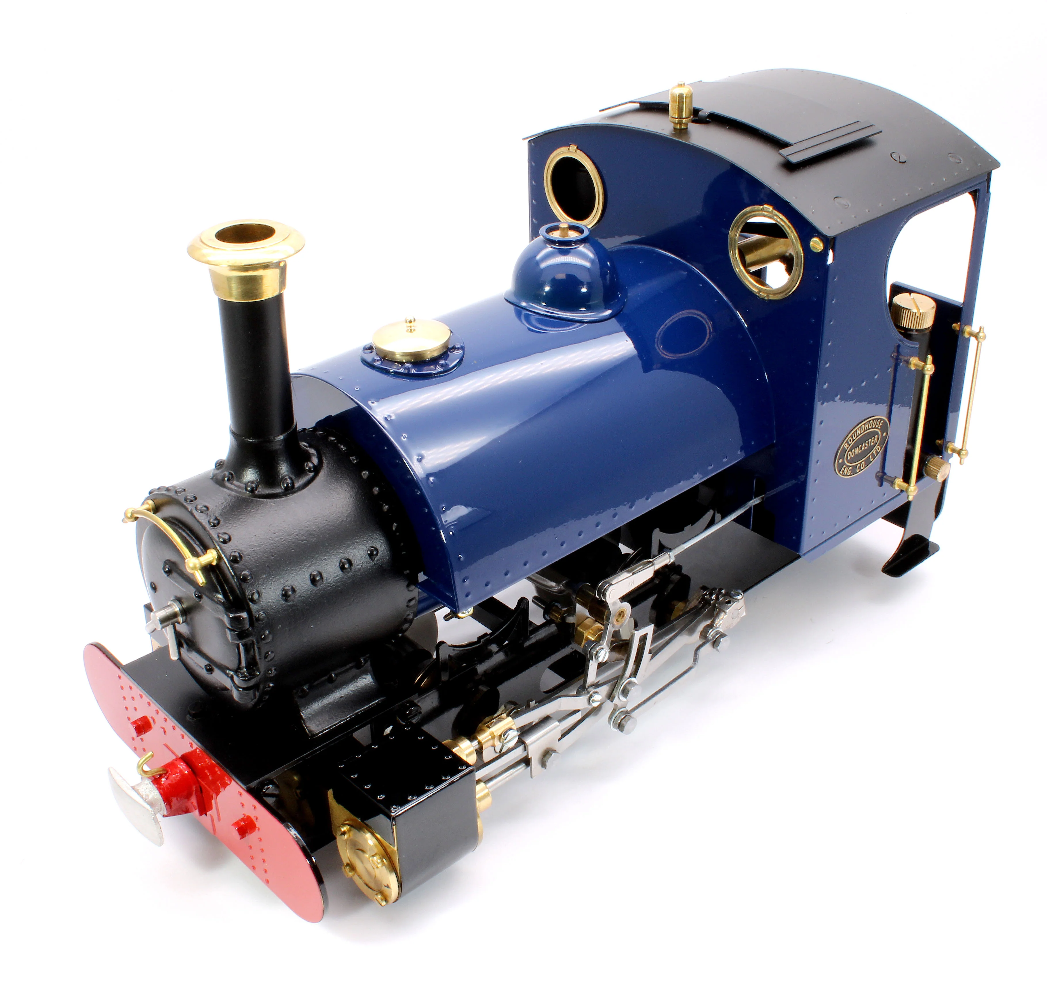 KRC-BLUE-NI 0-4-0 Saddle Tank 'Katie' Blue (Radio Control, Uninsulated Wheels) Steam Locomotive - Image 10