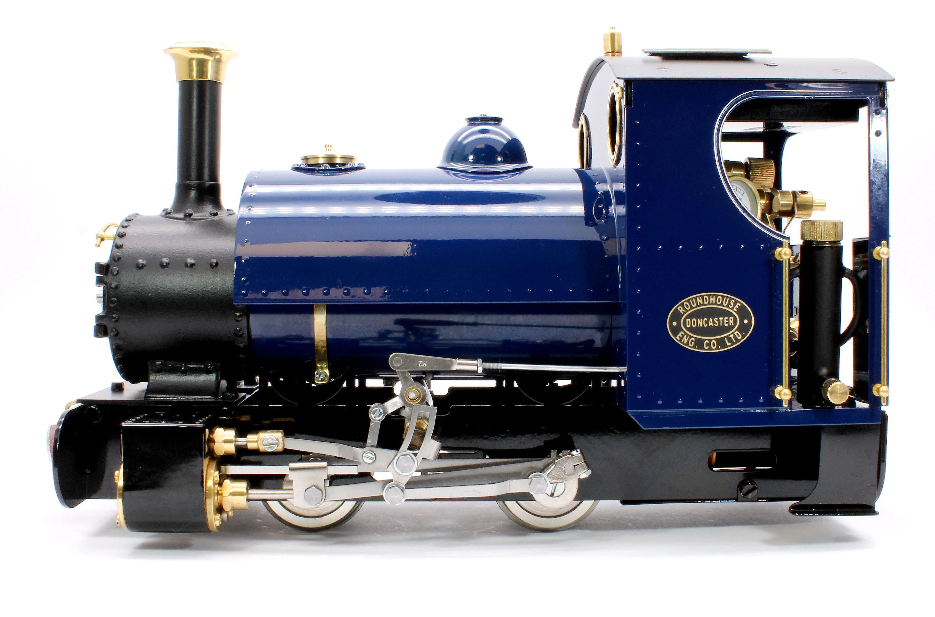 KRC-BLUE-NI 0-4-0 Saddle Tank 'Katie' Blue (Radio Control, Uninsulated Wheels) Steam Locomotive - Image 5