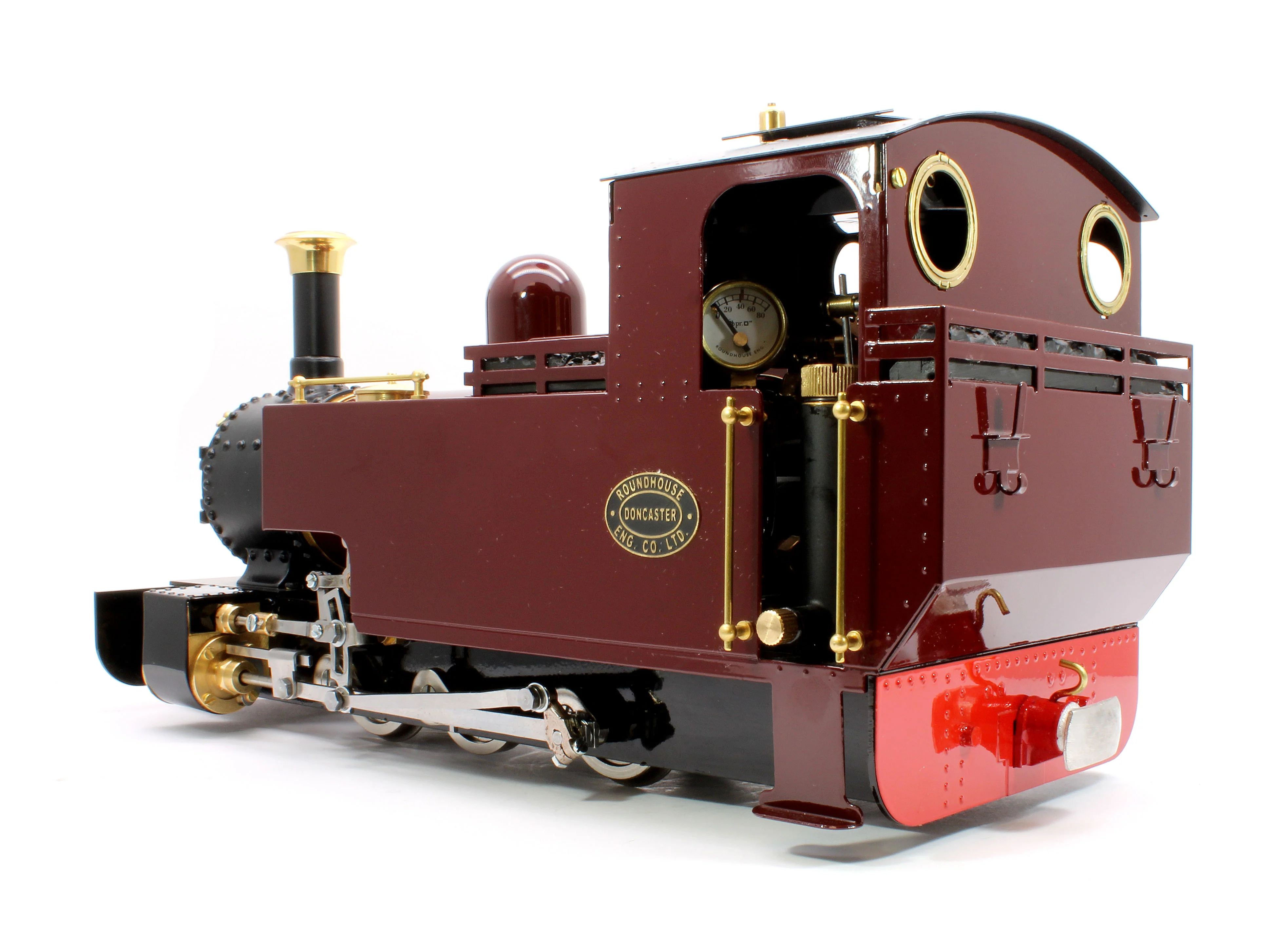 0-6-0 'Lady Anne' Fairlie Engine Maroon (Radio Control, Uninsulated Wheels) Steam Locomotive - Image 2