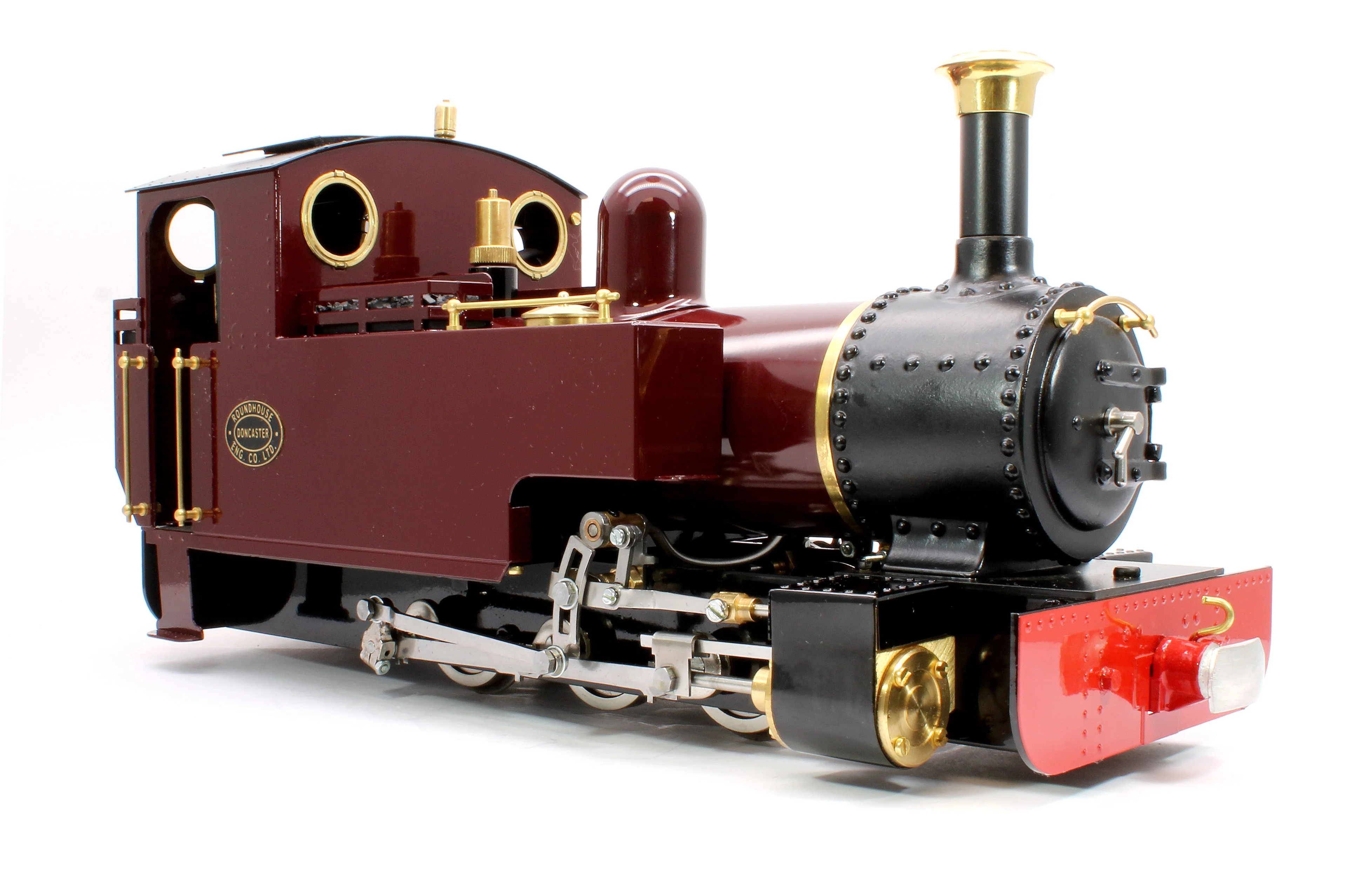 0-6-0 'Lady Anne' Fairlie Engine Maroon (Radio Control, Uninsulated Wheels) Steam Locomotive - Image 4