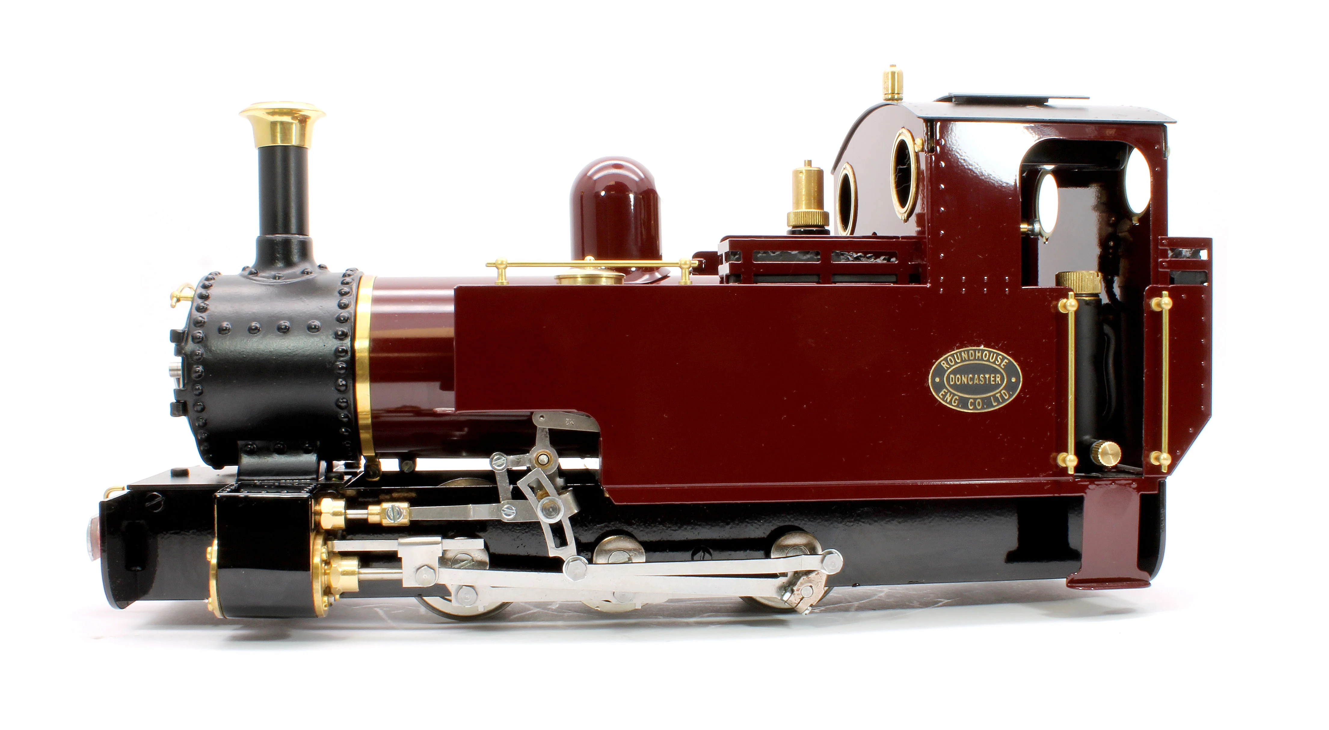 0-6-0 'Lady Anne' Fairlie Engine Maroon (Radio Control, Uninsulated Wheels) Steam Locomotive - Image 5