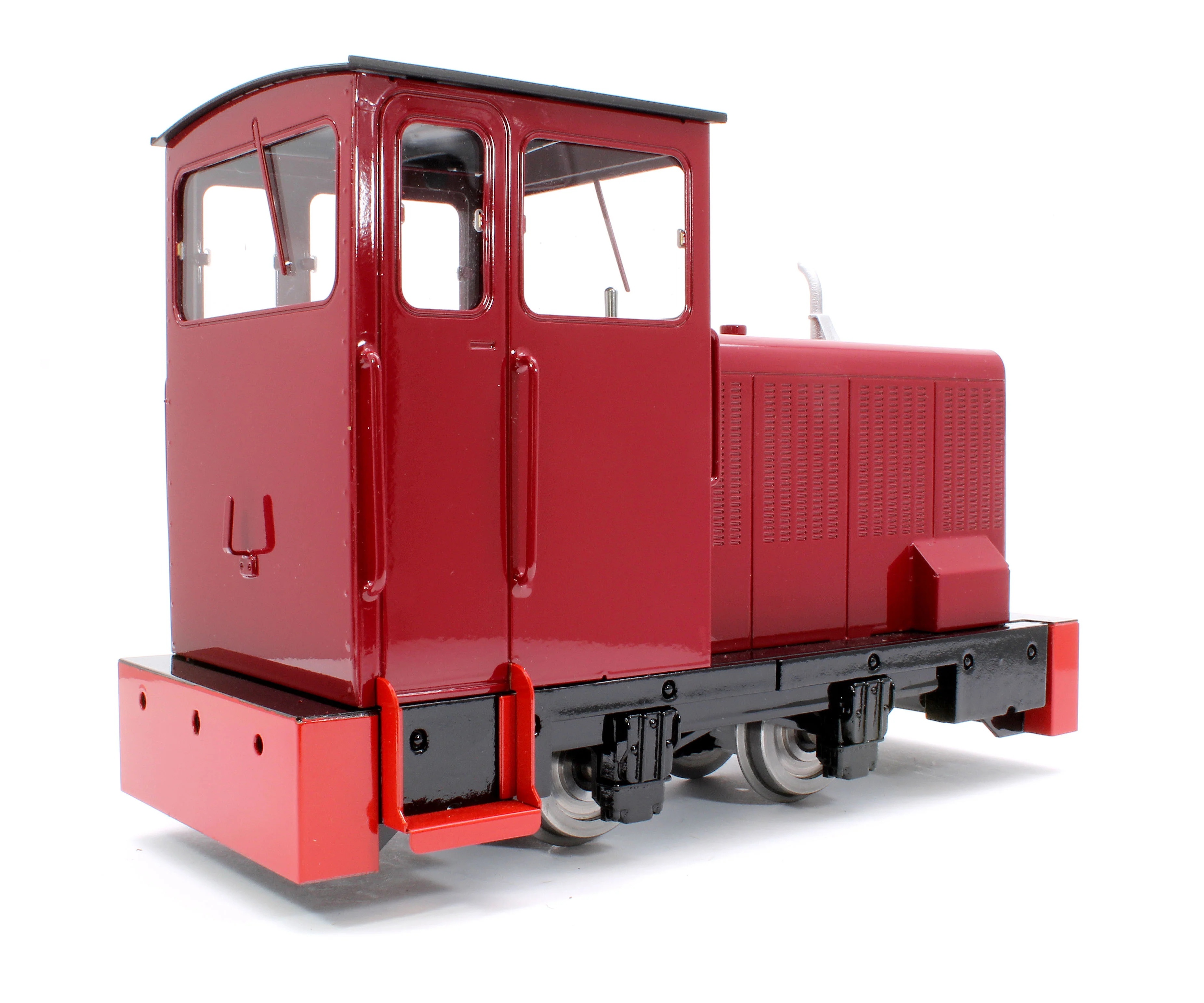 0-4-0 'Merseysider' Maroon (Radio Control, Insulated Wheels) Diesel Electric Locomotive - With Sound - Image 3