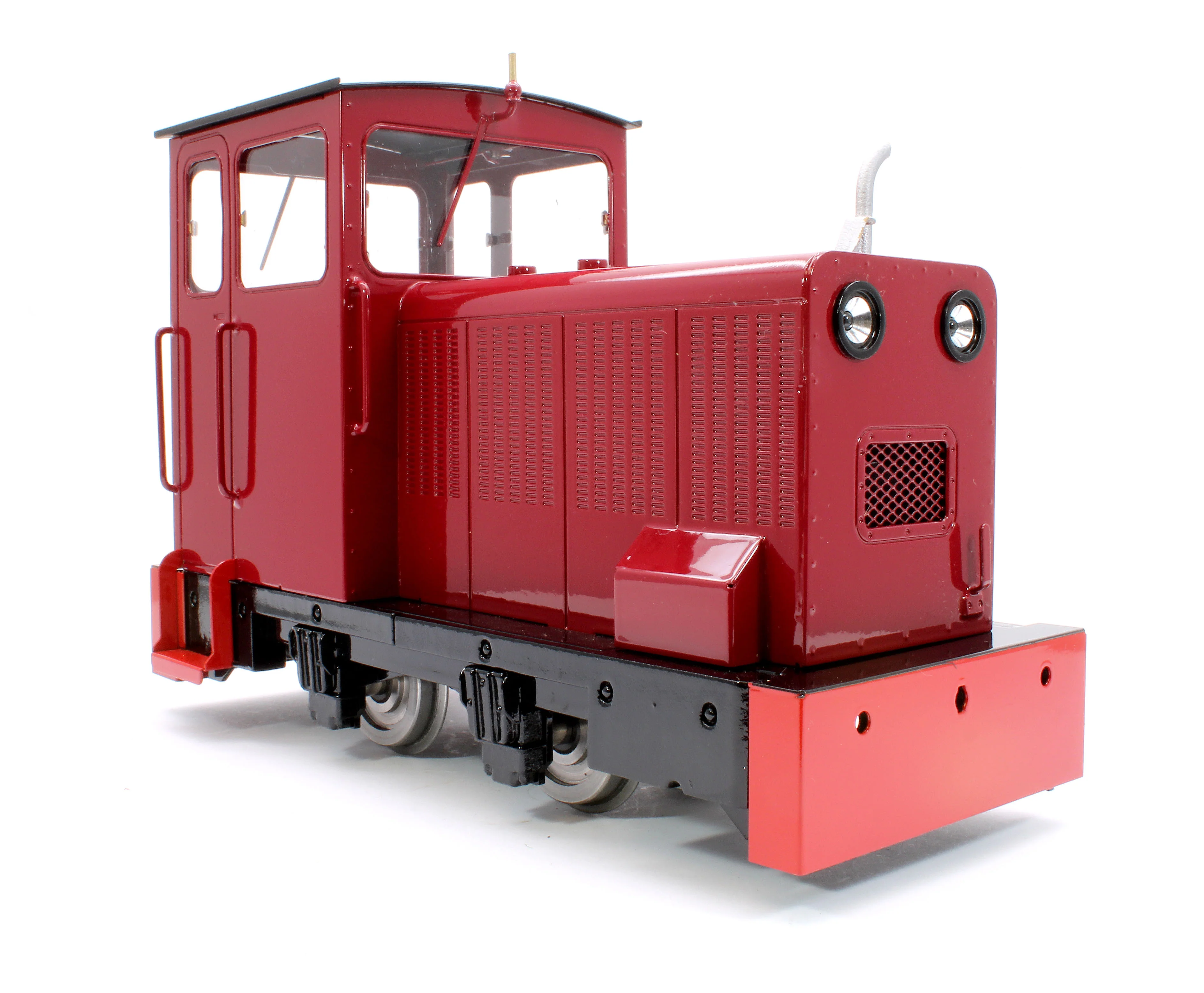 0-4-0 'Merseysider' Maroon (Radio Control, Insulated Wheels) Diesel Electric Locomotive - With Sound - Image 4