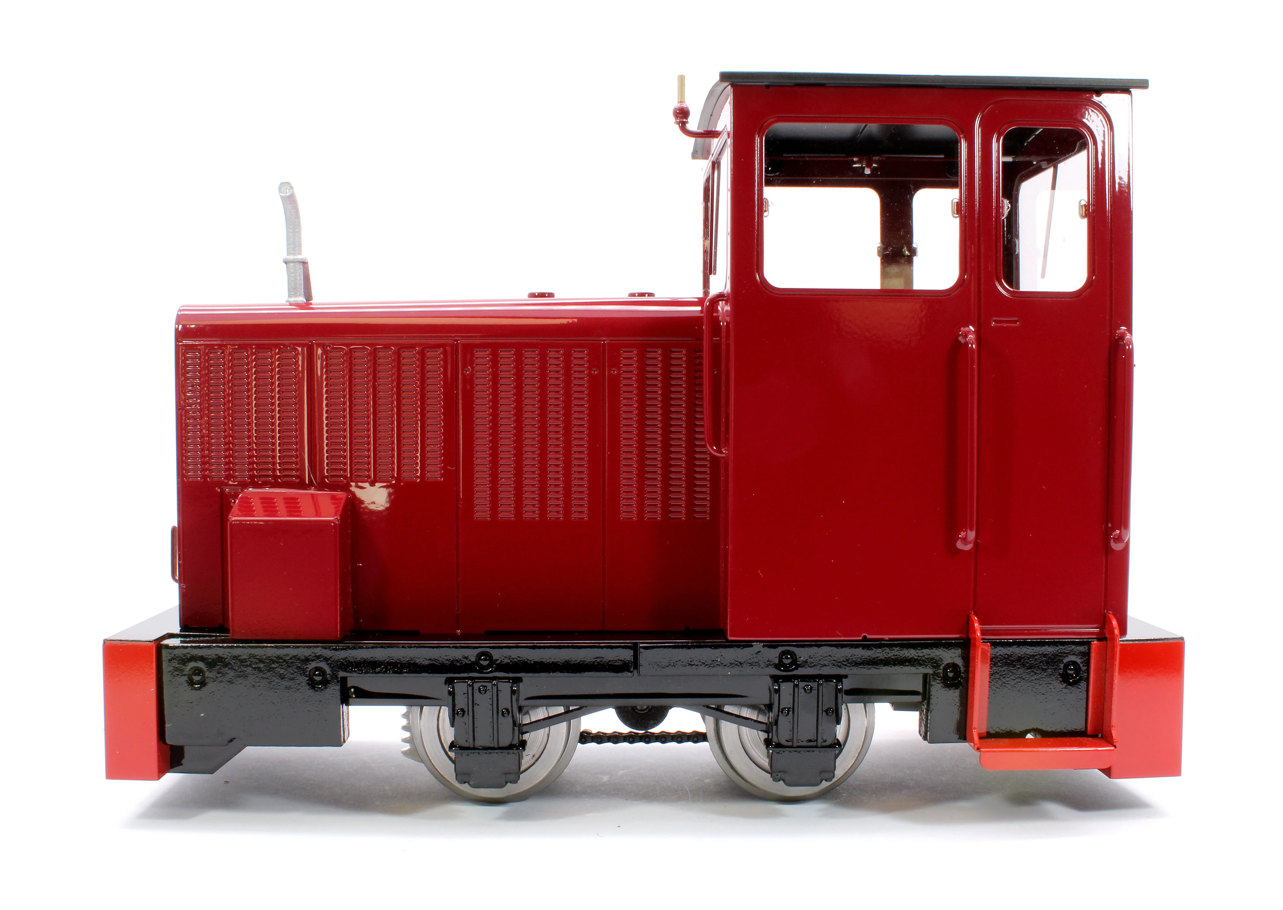 0-4-0 'Merseysider' Maroon (Radio Control, Insulated Wheels) Diesel Electric Locomotive - With Sound - Image 5
