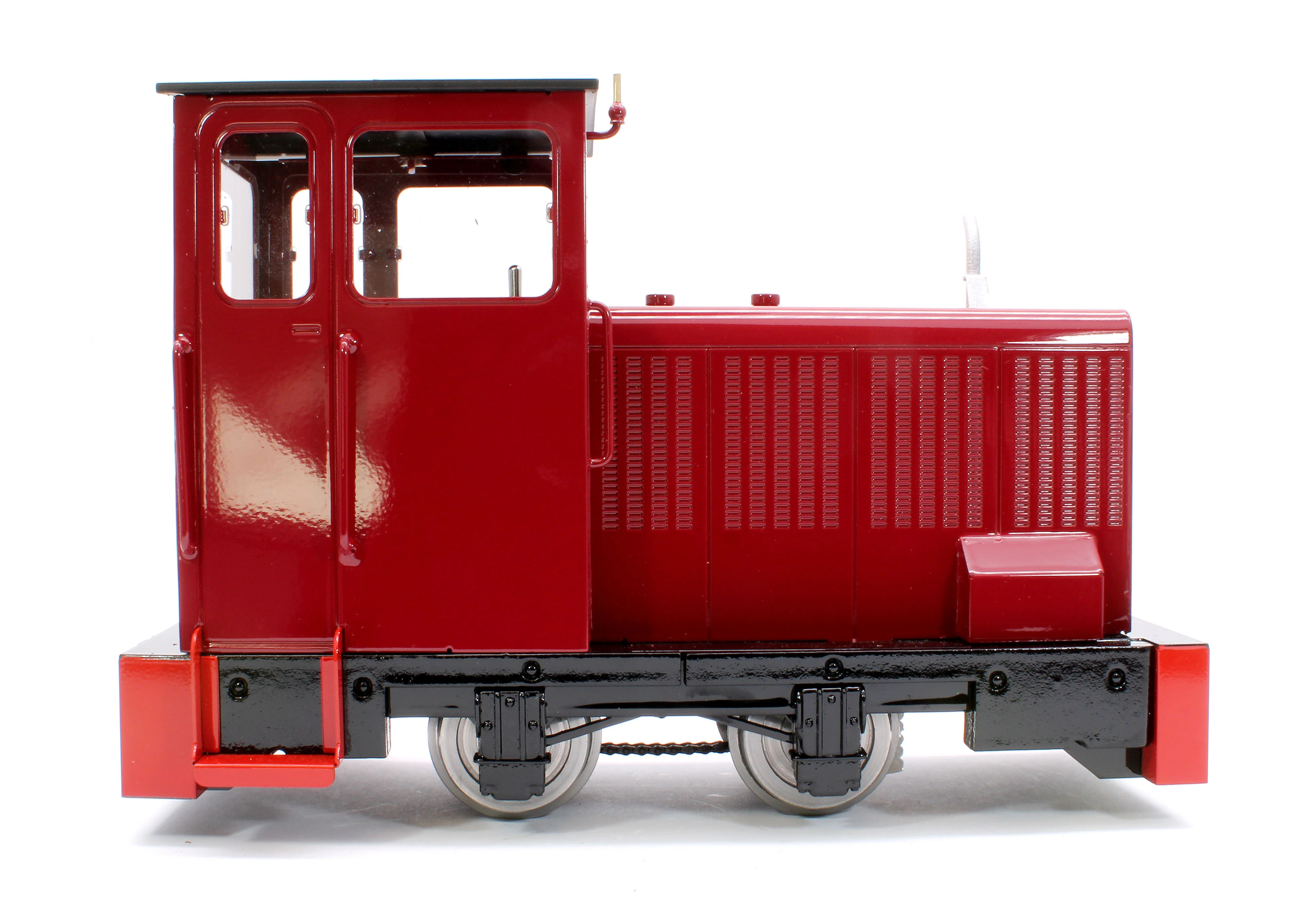 0-4-0 'Merseysider' Maroon (Radio Control, Insulated Wheels) Diesel Electric Locomotive - With Sound - Image 6