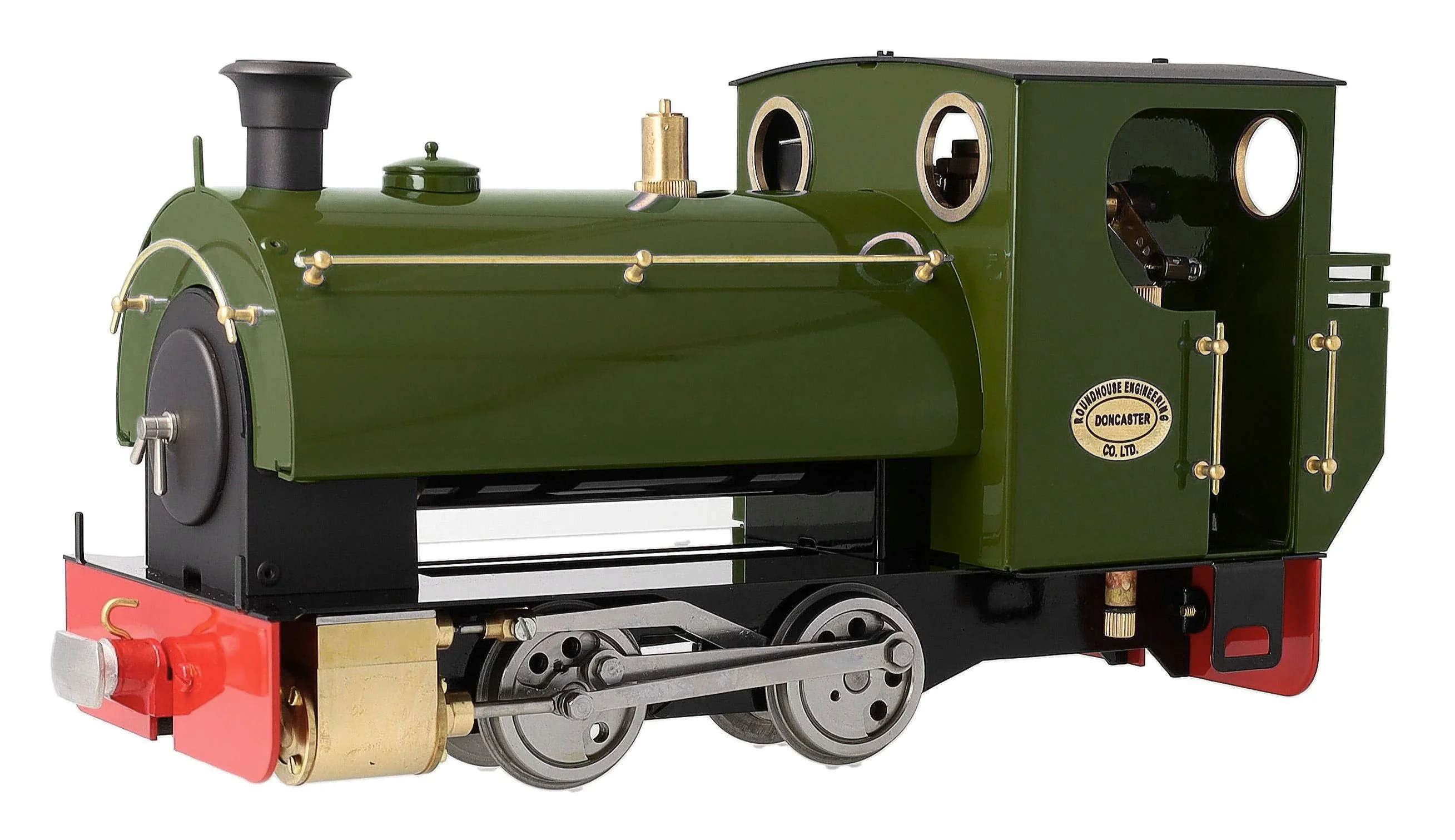 0-4-0 Saddle Tank 'Peggie' Olive Green (Radio Control) Steam Locomotive