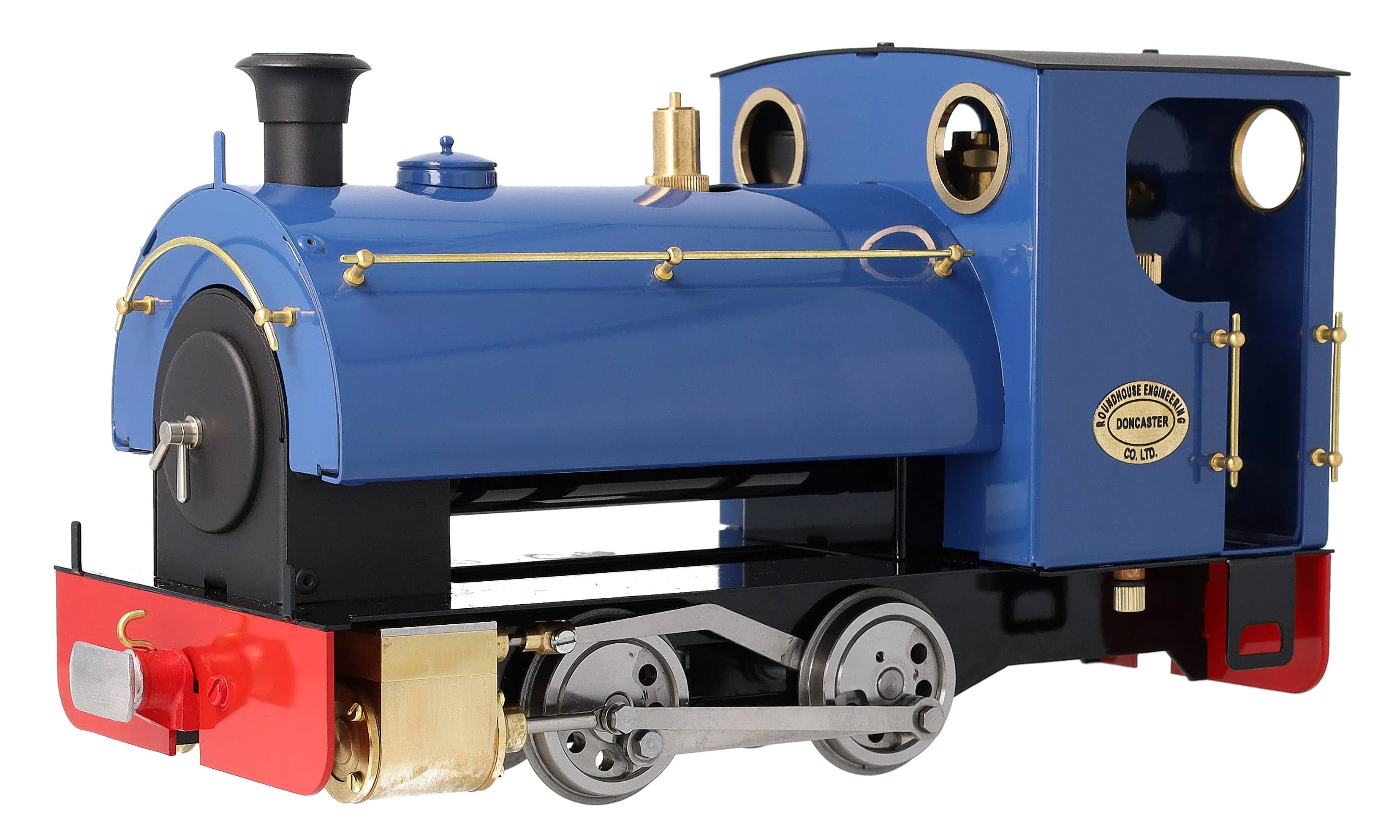 PEGGIERC-RAILS-45 0-4-0 Saddle Tank 'Peggie' Rails Blue (Radio Control) Steam Locomotive