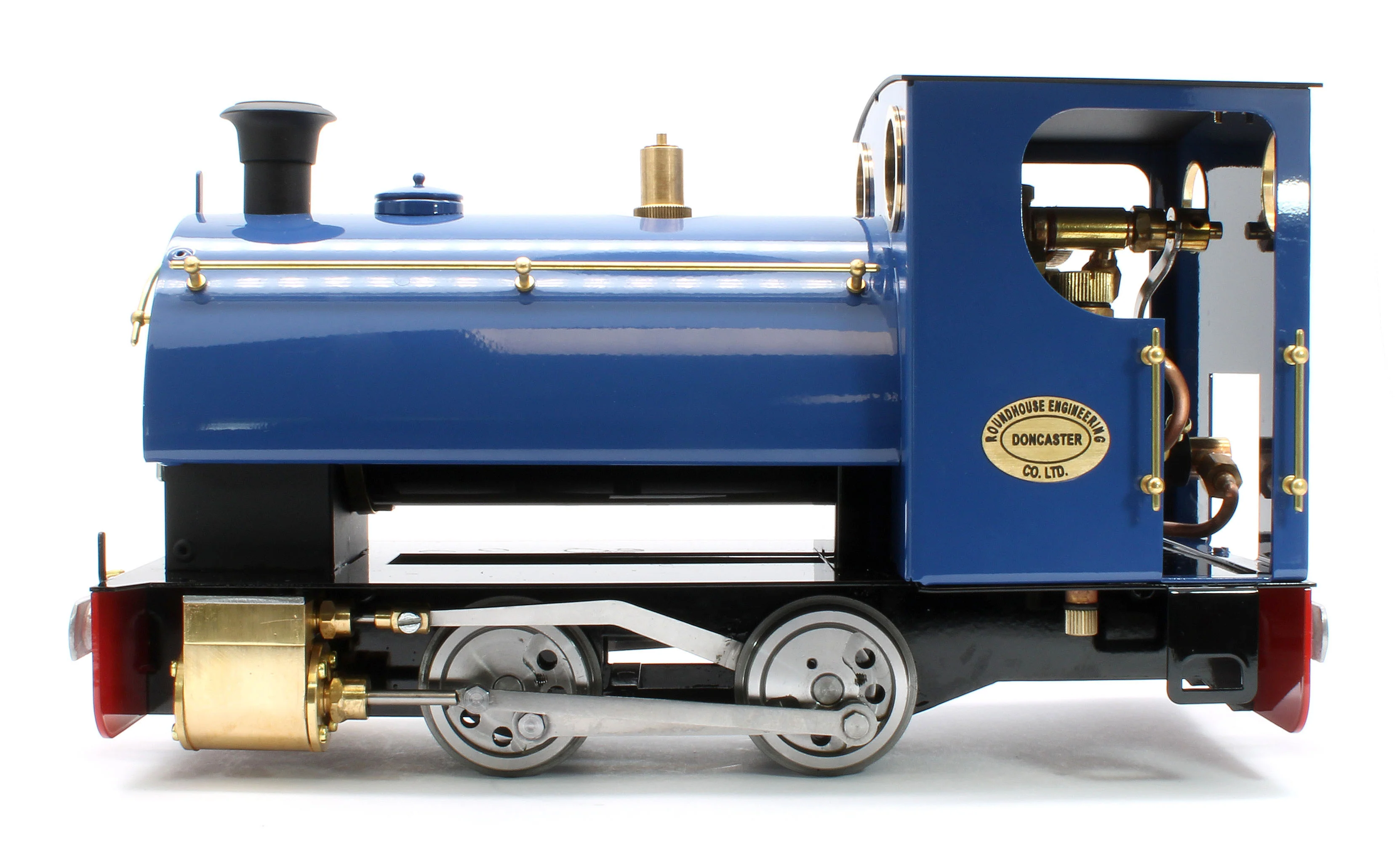 PEGGIERC-RAILS-45 0-4-0 Saddle Tank 'Peggie' Rails Blue (Radio Control) Steam Locomotive - Image 2