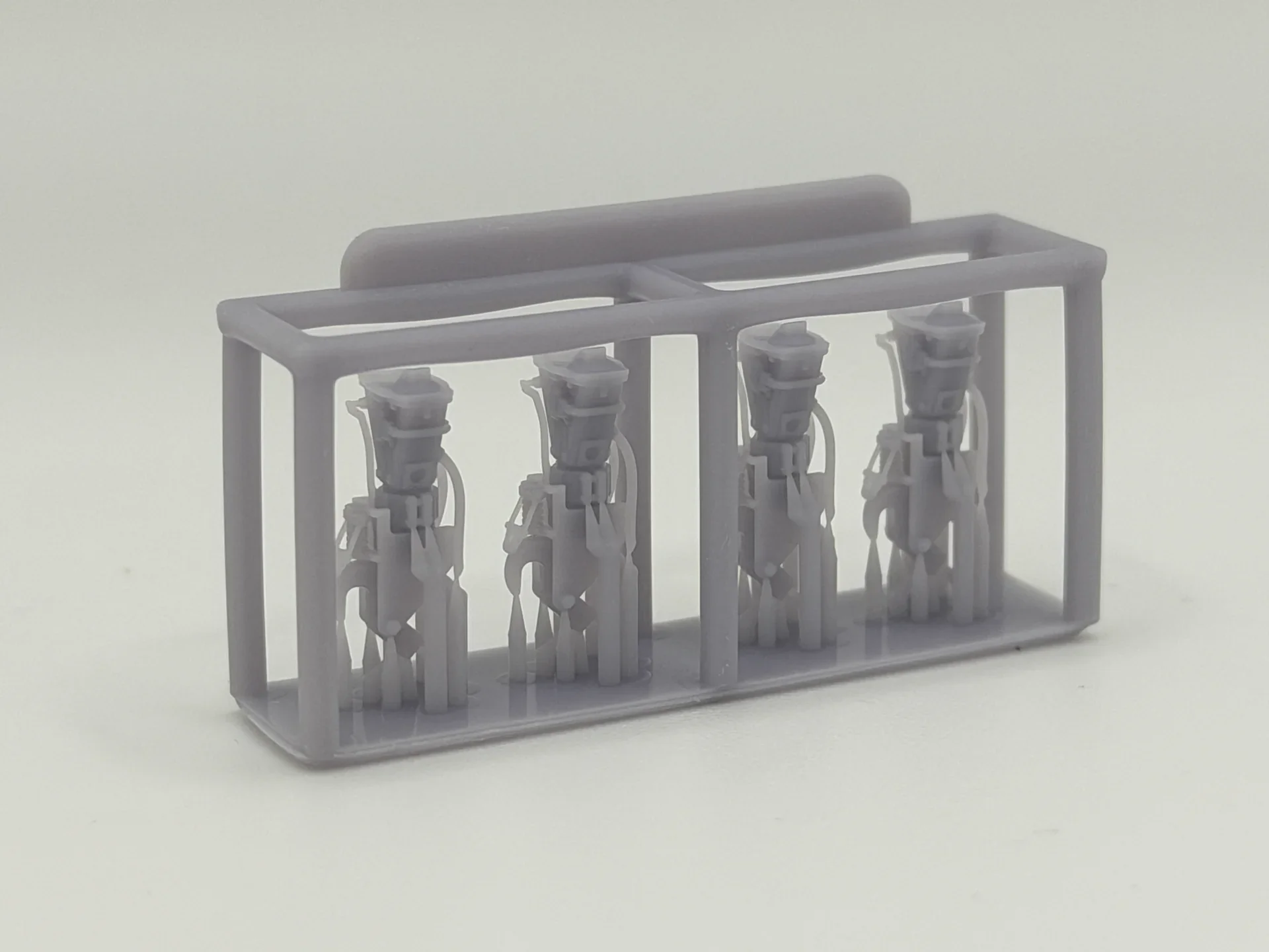 RRM178 OO Gauge Dummy Dellner Coupler (4 Pack) - Unpainted Model Kit - Image 4