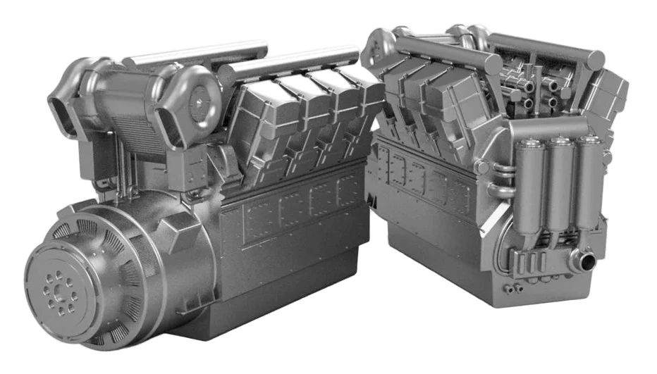 OO Gauge Class 20 Engine (Single Pack) - Unpainted Model Kit