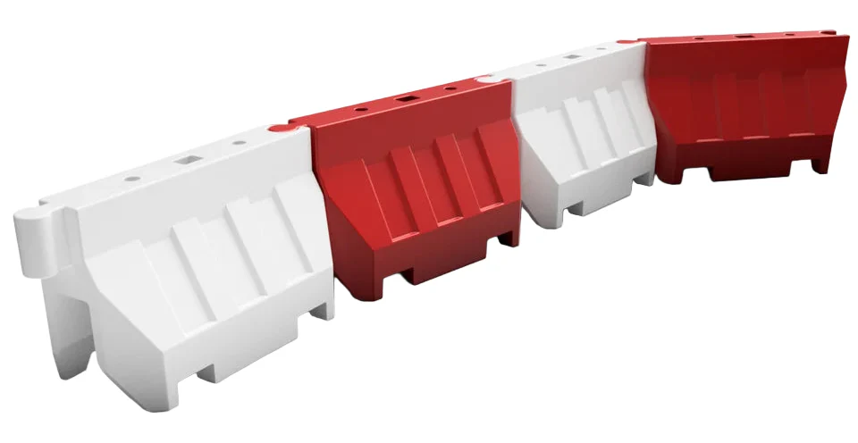 OO Gauge Traffic/Road Barriers (Pack of 12) - Unpainted