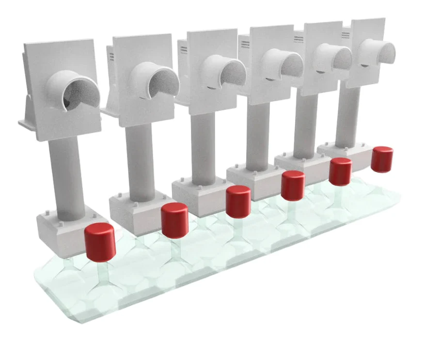 OO Gauge Depot Signals (Pack of 6) - Unpainted - Image 2