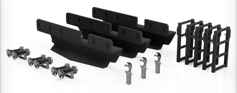 OO Gauge Class 60 Detail Pack (Single Pack) - Unpainted Model Kit