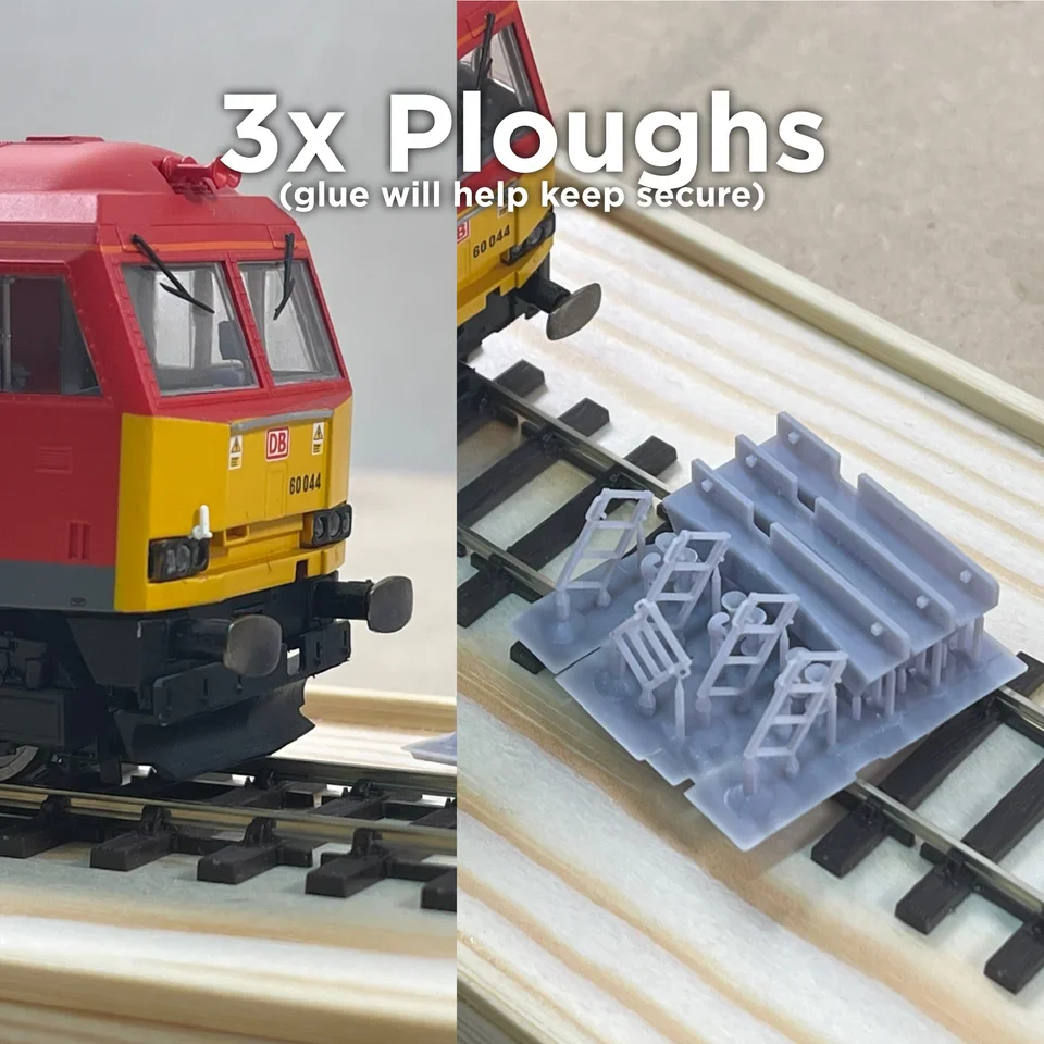OO Gauge Class 60 Detail Pack (Single Pack) - Unpainted Model Kit - Image 4