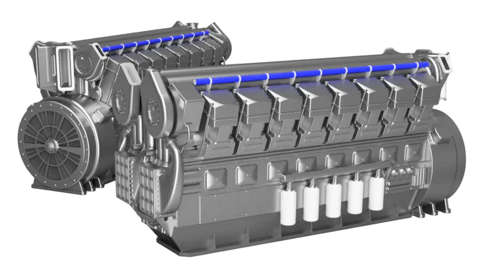 OO Gauge Class 50 Engine (Single Pack) - Unpainted Model Kit