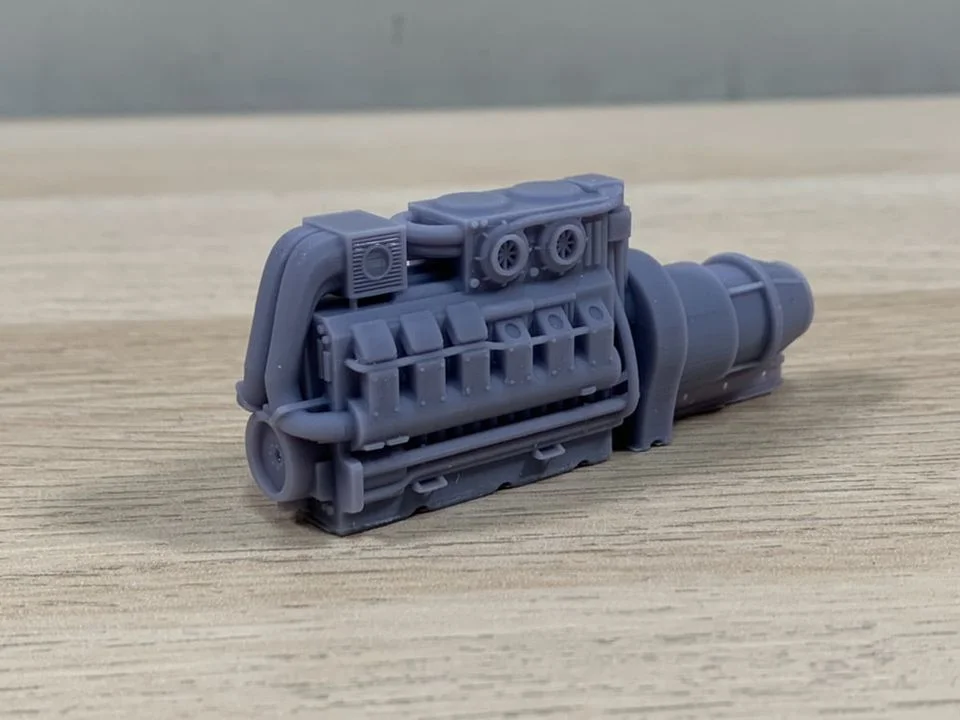 OO Gauge Class 43 Engine (Single Pack) - Unpainted Model Kit - Image 4