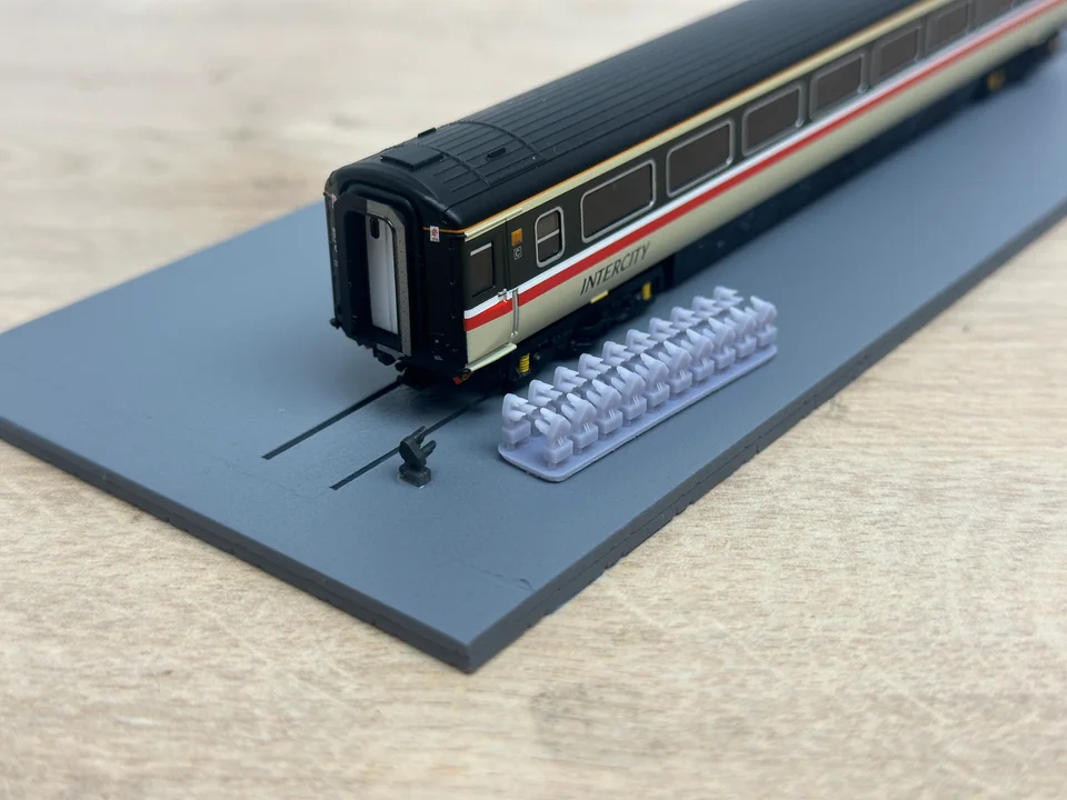 TT:120 Gauge Ground Signals Dummy (Pack of 20) - Unpainted Model Kit - Image 2