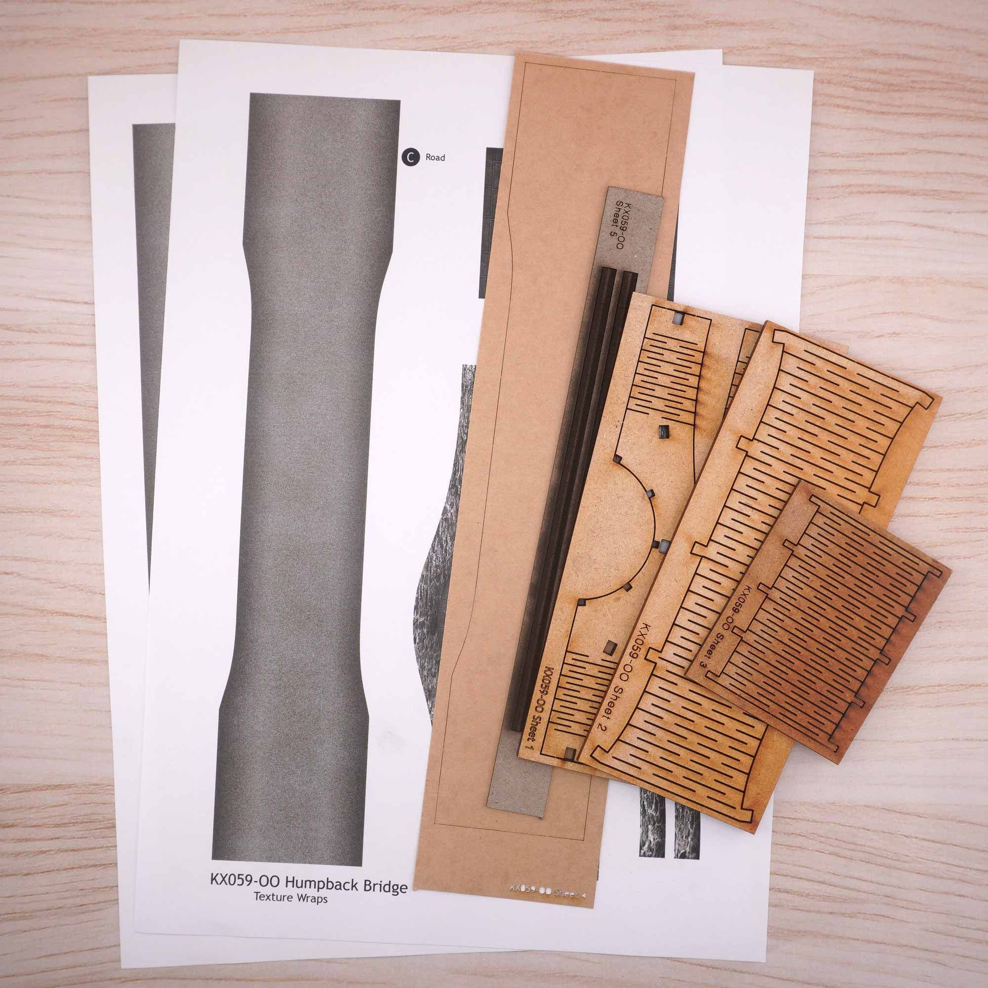 OO/HO Humpback Bridge Model Kit - Image 4