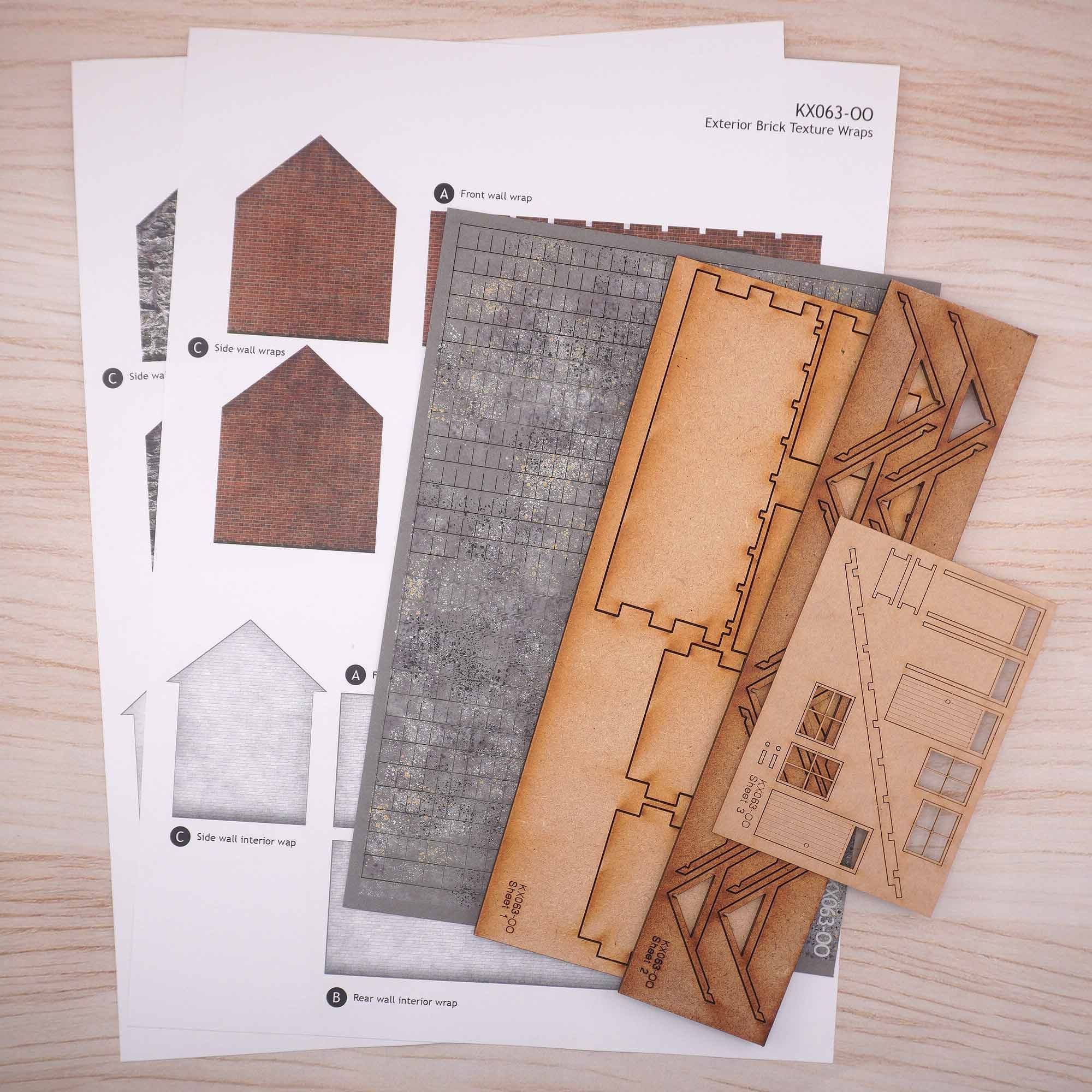 OO/HO Outbuilding/Workshop Model Kit - Image 4